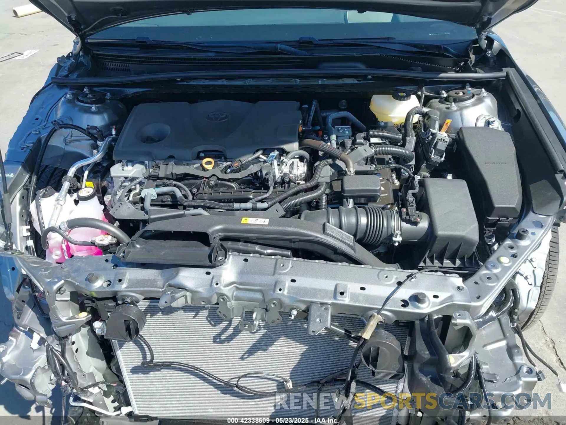 10 fotografías del automóvil dañado 4T1DAACKXSU554364 TOYOTA CAMRY 2025