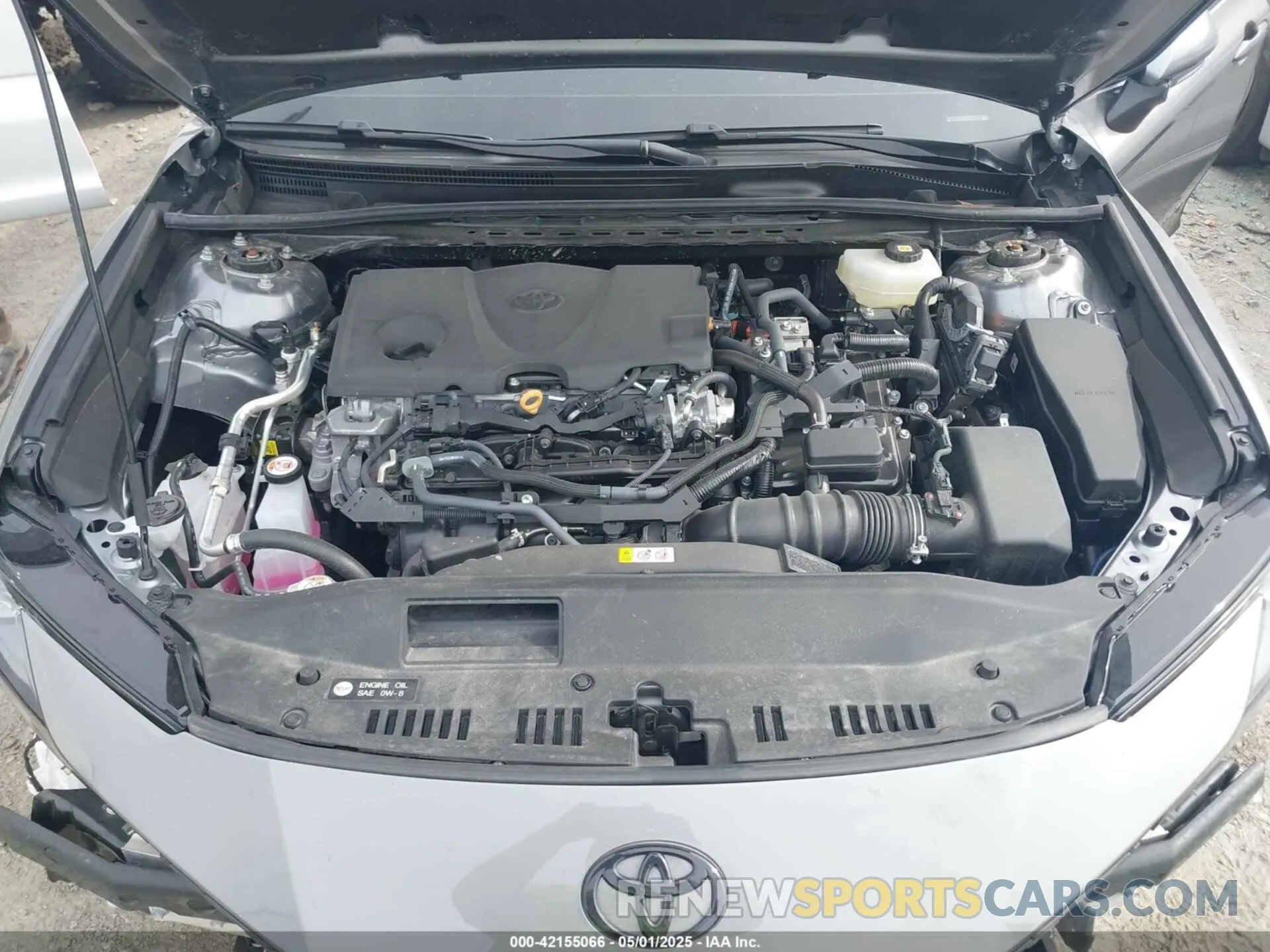 10 fotografías del automóvil dañado 4T1DAACKXSU556731 TOYOTA CAMRY 2025