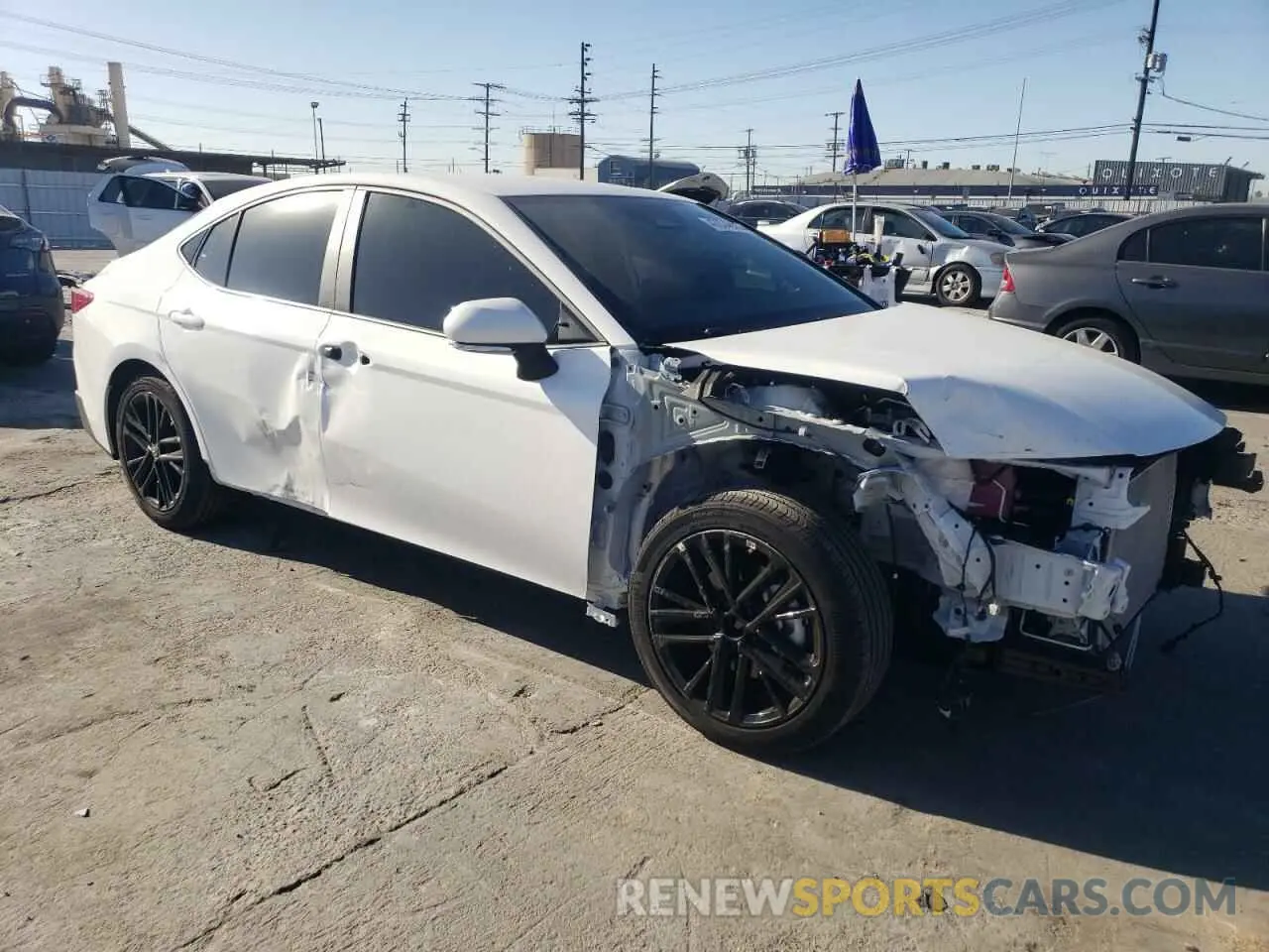 4 fotografías del automóvil dañado 4T1DAACKXSU563985 TOYOTA CAMRY 2025