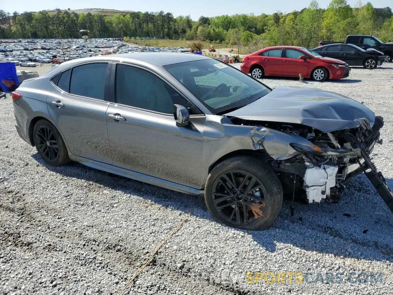 4 fotografías del automóvil dañado 4T1DAACKXSU589583 TOYOTA CAMRY 2025