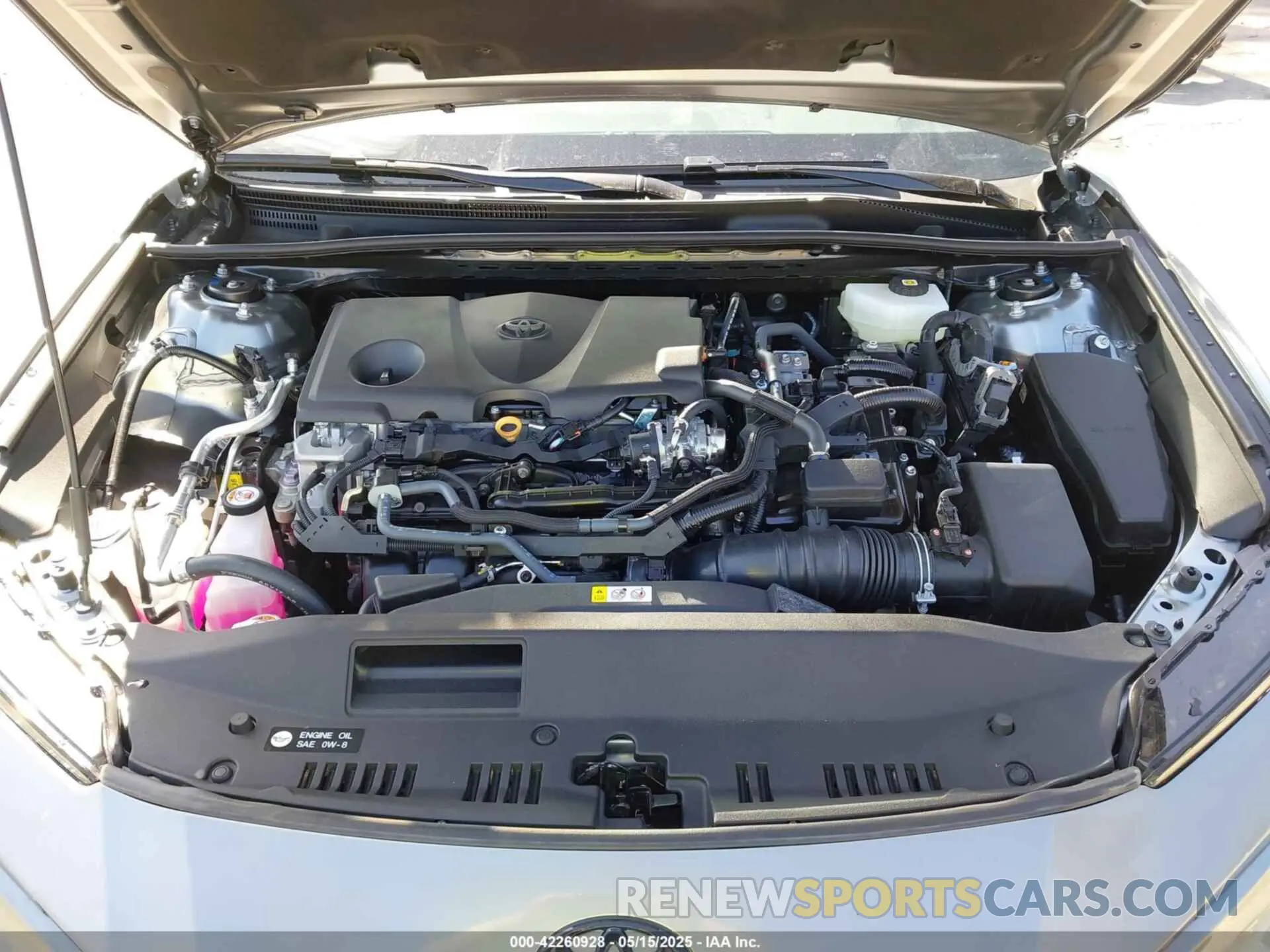 10 fotografías del automóvil dañado 4T1DAACKXSU599112 TOYOTA CAMRY 2025