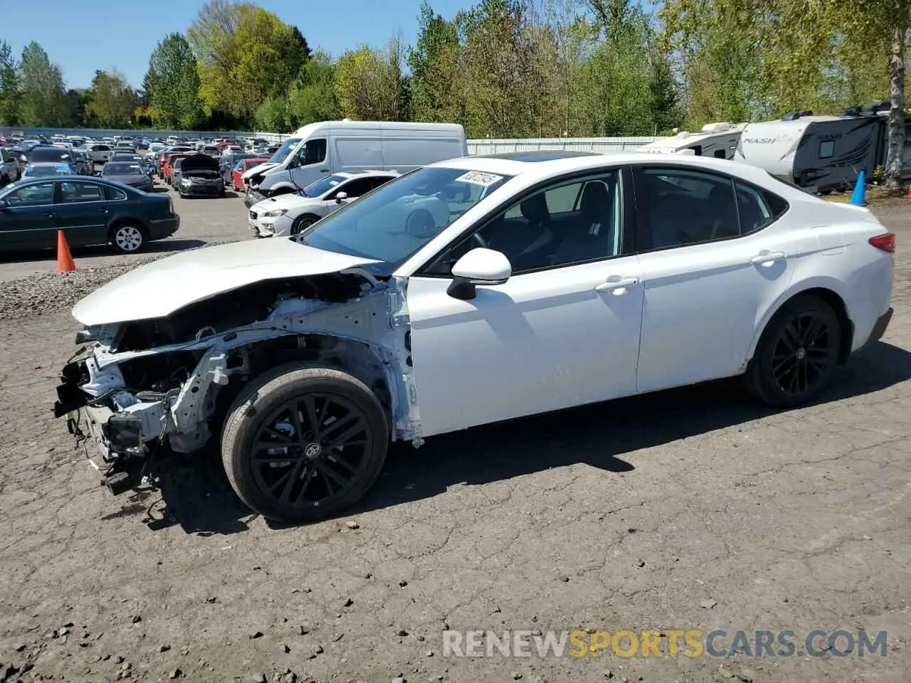 1 fotografías del automóvil dañado 4T1DBADK0SU000844 TOYOTA CAMRY 2025