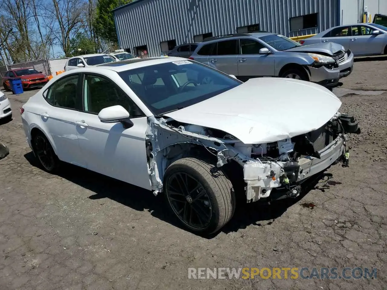 4 fotografías del automóvil dañado 4T1DBADK0SU000844 TOYOTA CAMRY 2025
