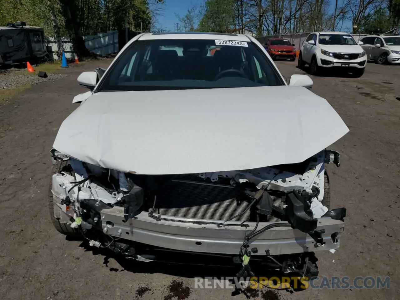 5 fotografías del automóvil dañado 4T1DBADK0SU000844 TOYOTA CAMRY 2025