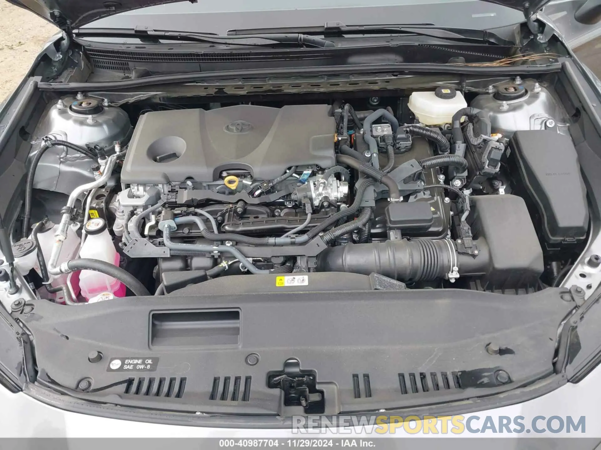 10 fotografías del automóvil dañado 4T1DBADK0SU503788 TOYOTA CAMRY 2025