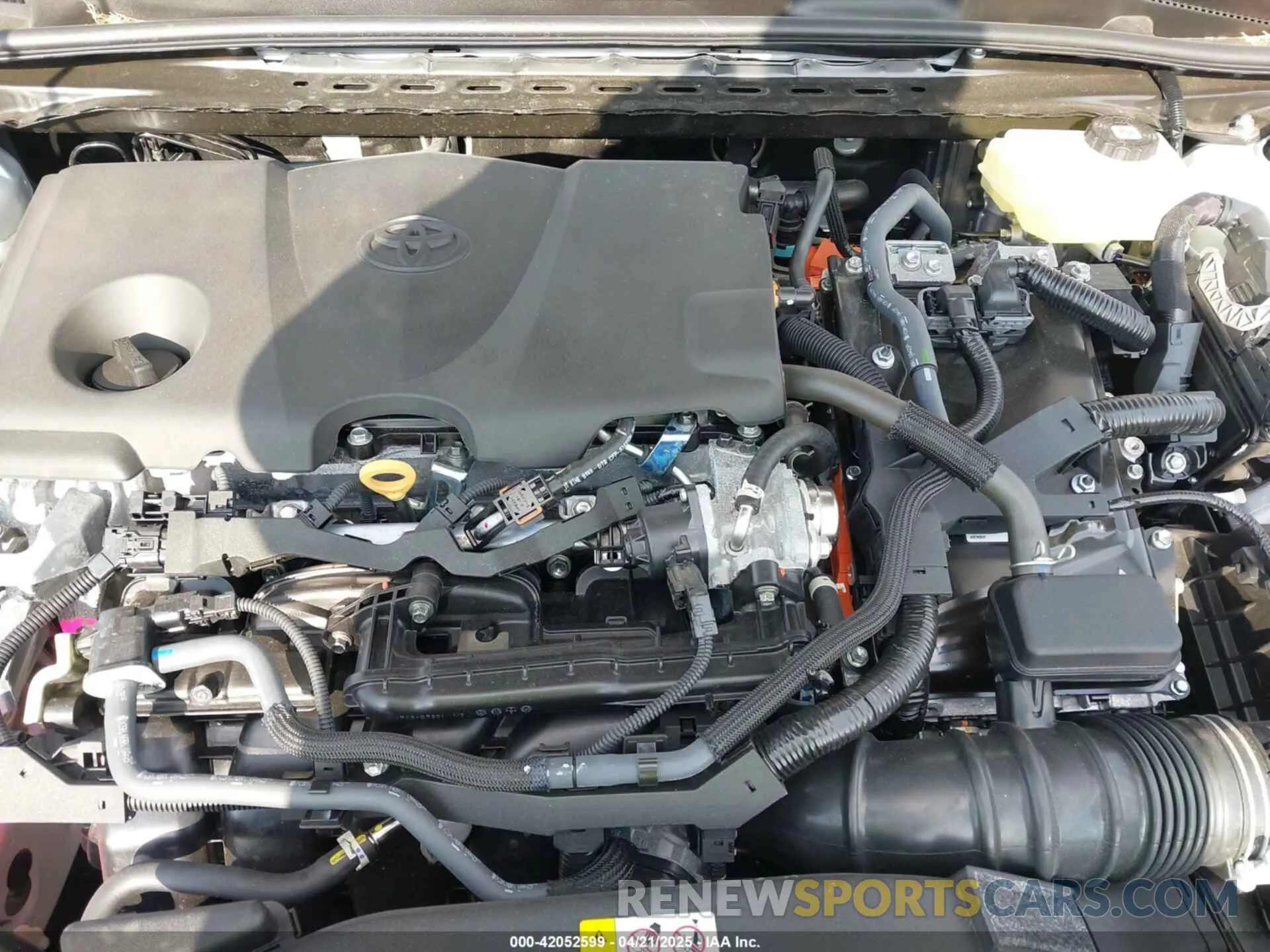 10 fotografías del automóvil dañado 4T1DBADK0SU526035 TOYOTA CAMRY 2025