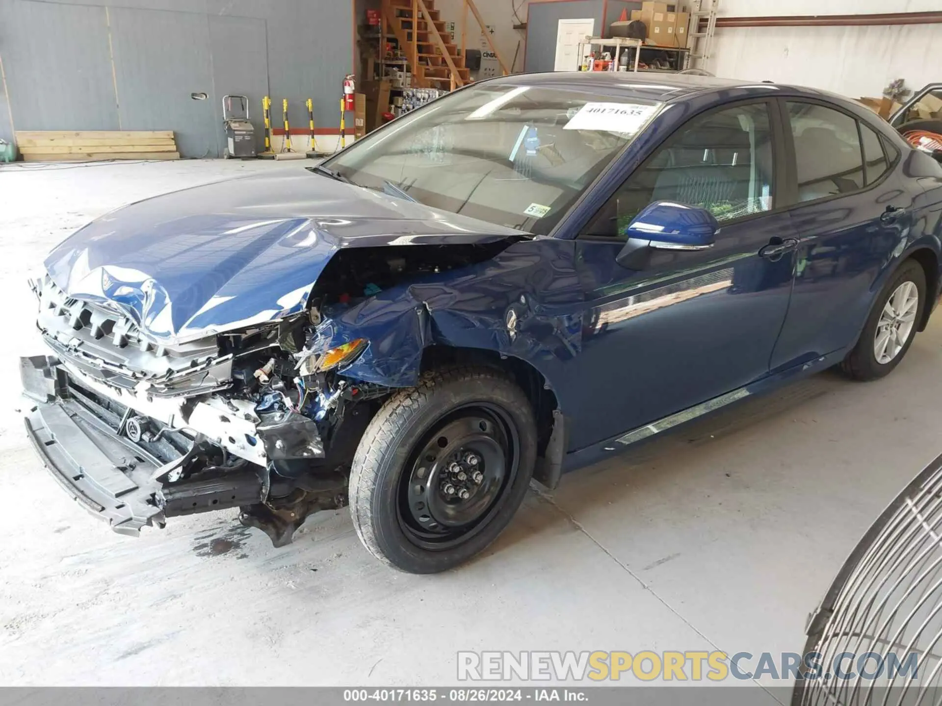 2 fotografías del automóvil dañado 4T1DBADK1SU001338 TOYOTA CAMRY 2025