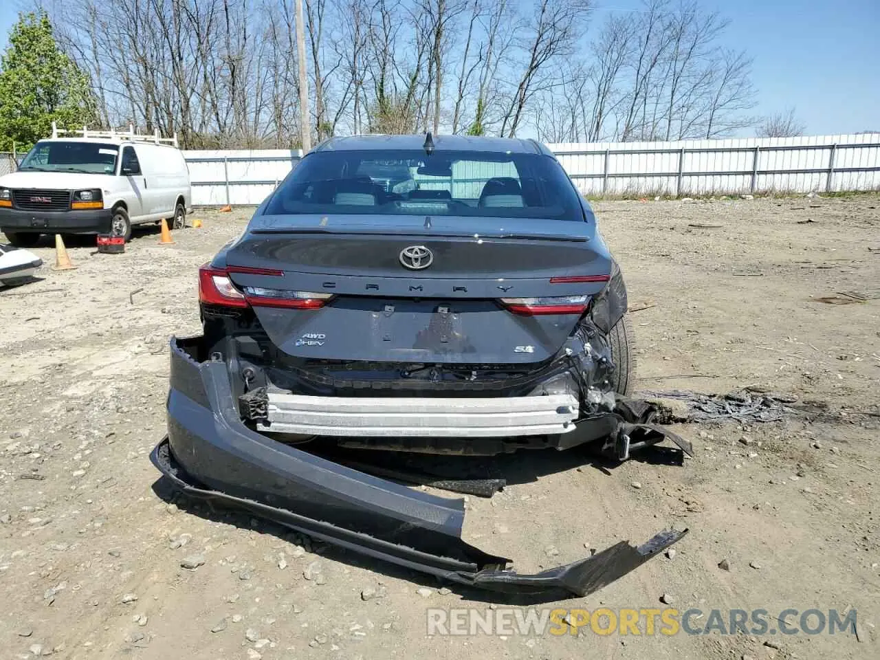 6 fotografías del automóvil dañado 4T1DBADK2SU001459 TOYOTA CAMRY 2025