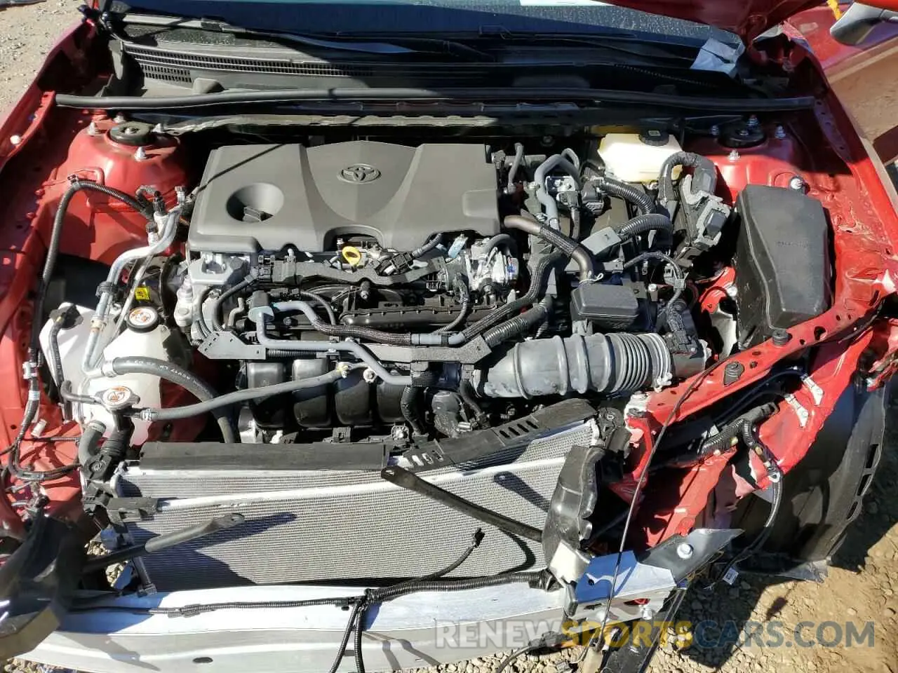 11 fotografías del automóvil dañado 4T1DBADK2SU002871 TOYOTA CAMRY 2025