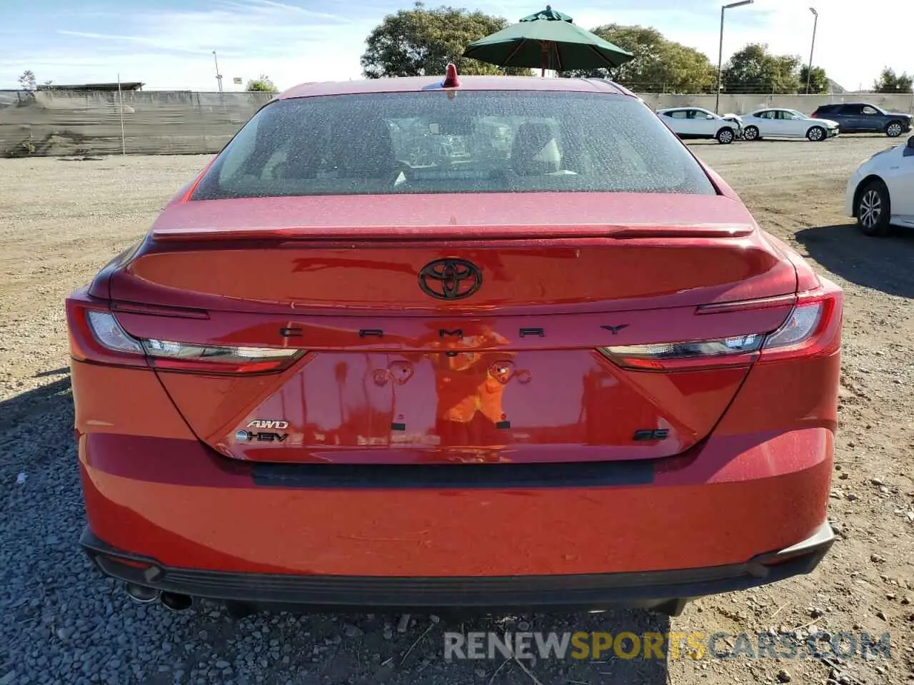 6 fotografías del automóvil dañado 4T1DBADK2SU002871 TOYOTA CAMRY 2025