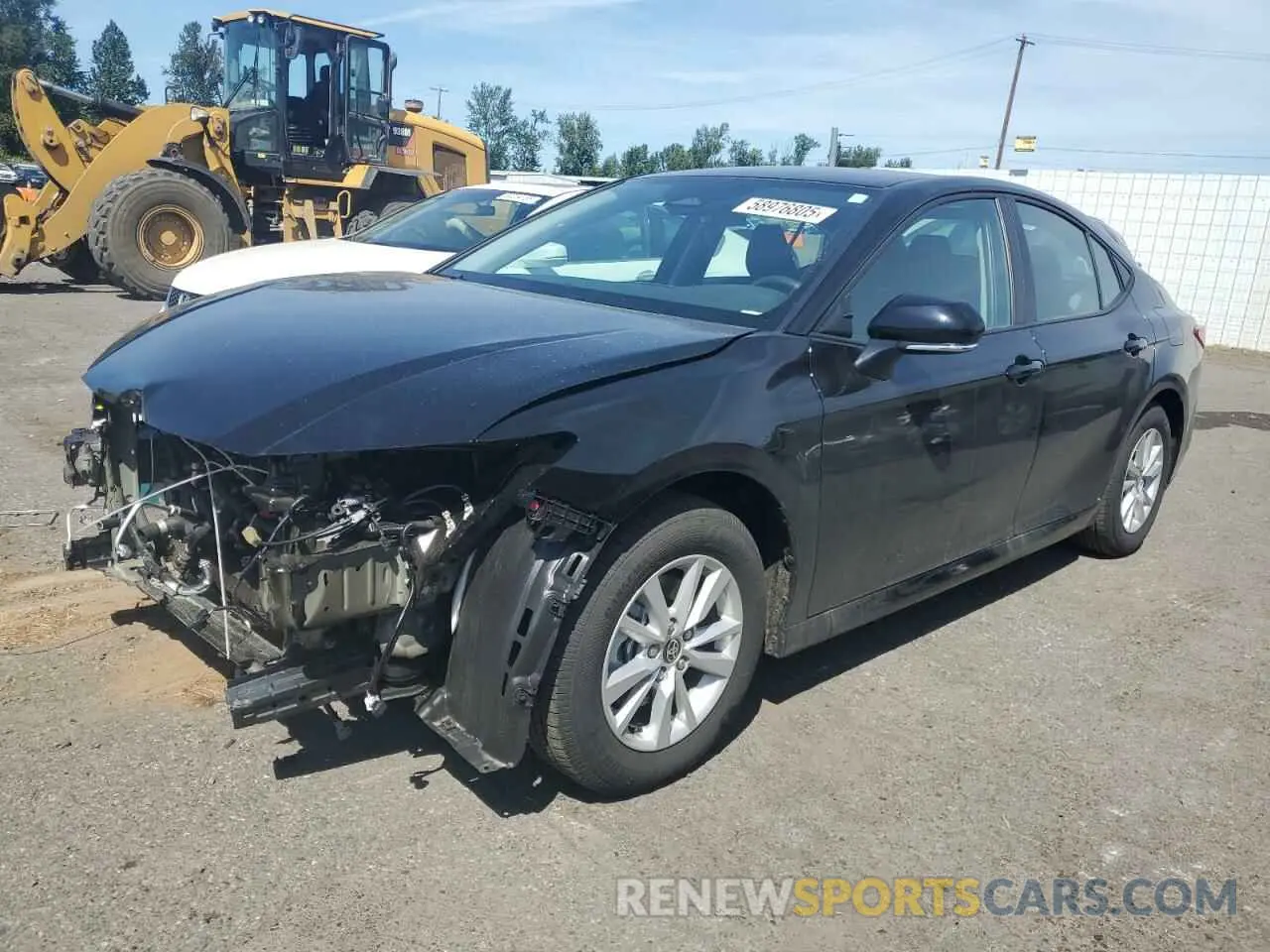 1 fotografías del automóvil dañado 4T1DBADK2SU021386 TOYOTA CAMRY 2025