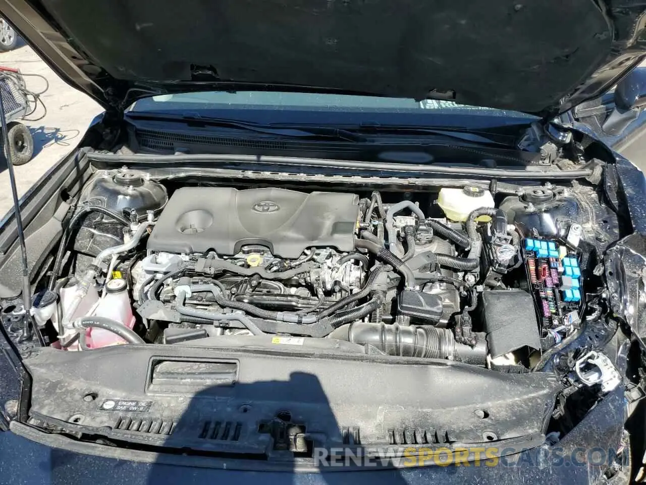 13 fotografías del automóvil dañado 4T1DBADK2SU520558 TOYOTA CAMRY 2025