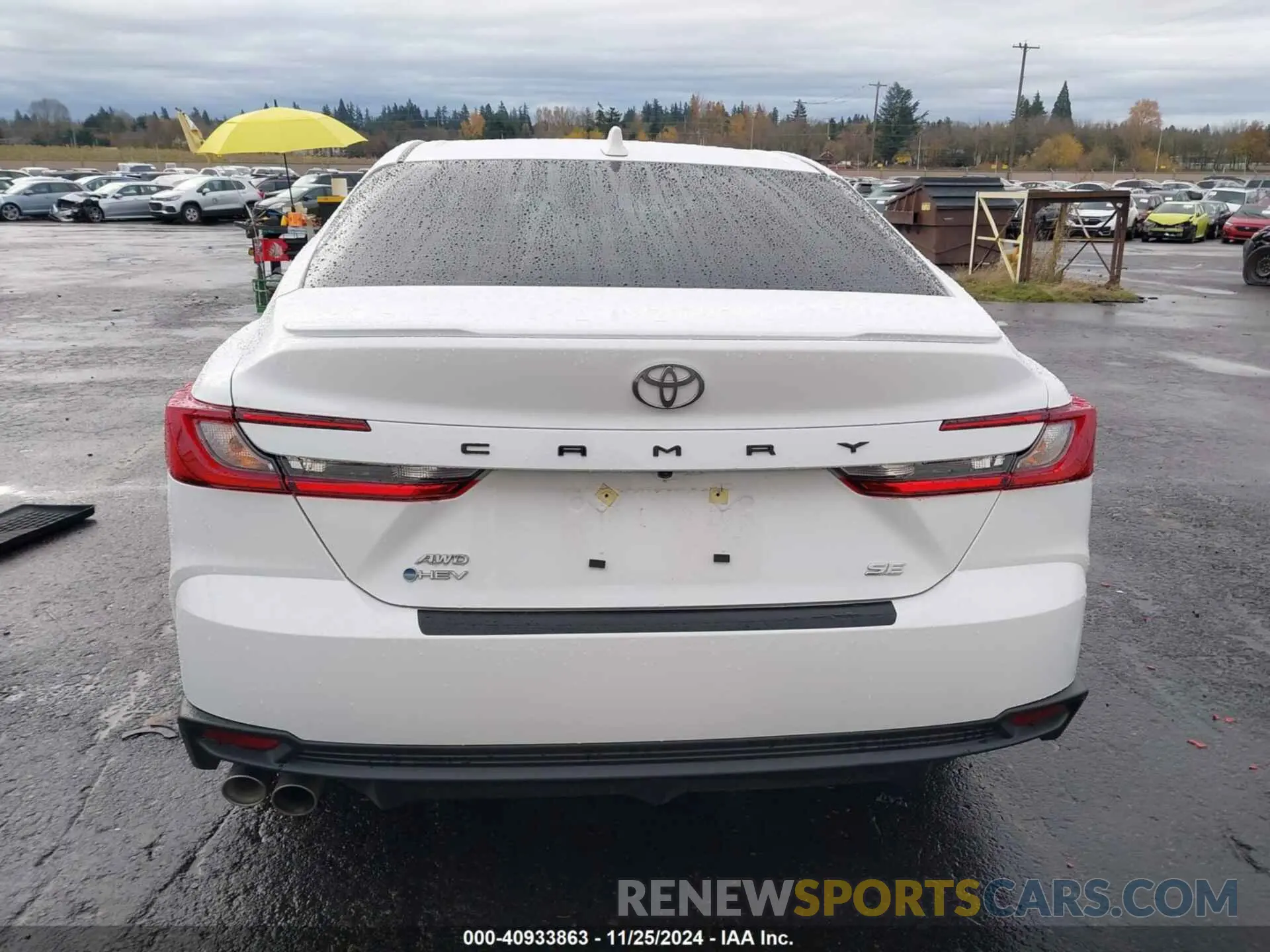16 fotografías del automóvil dañado 4T1DBADK3SU006380 TOYOTA CAMRY 2025