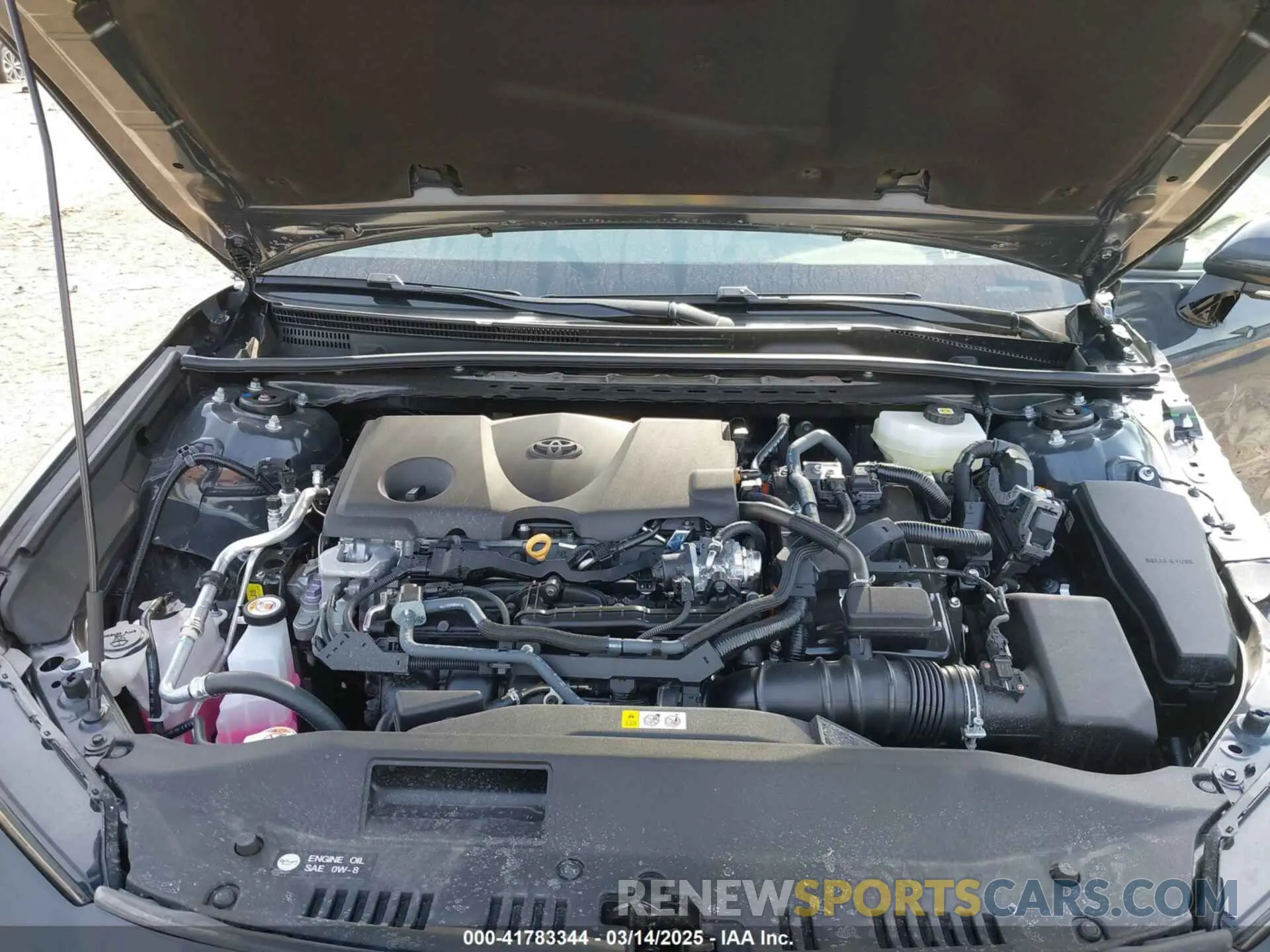 10 fotografías del automóvil dañado 4T1DBADK3SU012485 TOYOTA CAMRY 2025