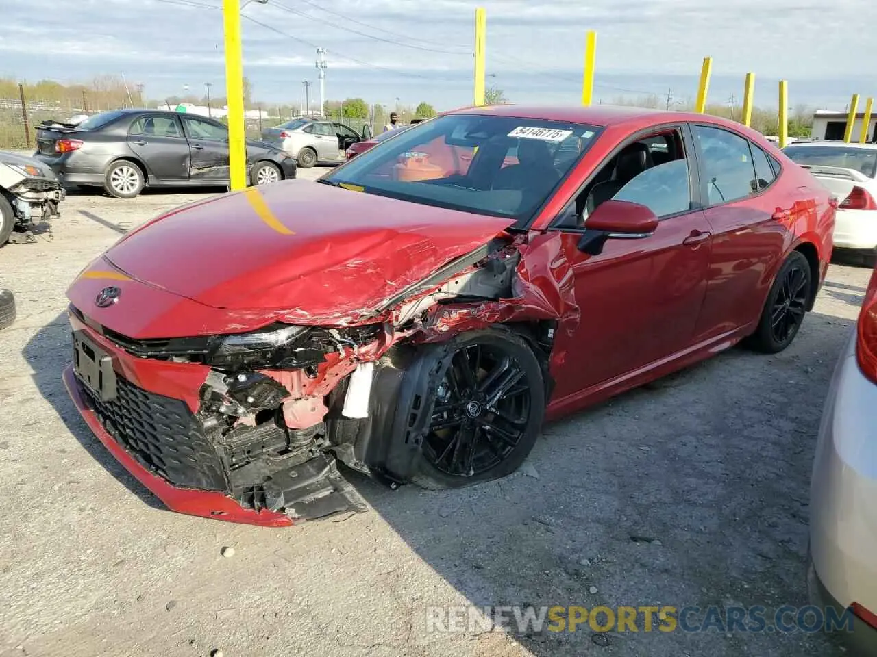 1 fotografías del automóvil dañado 4T1DBADK3SU015225 TOYOTA CAMRY 2025