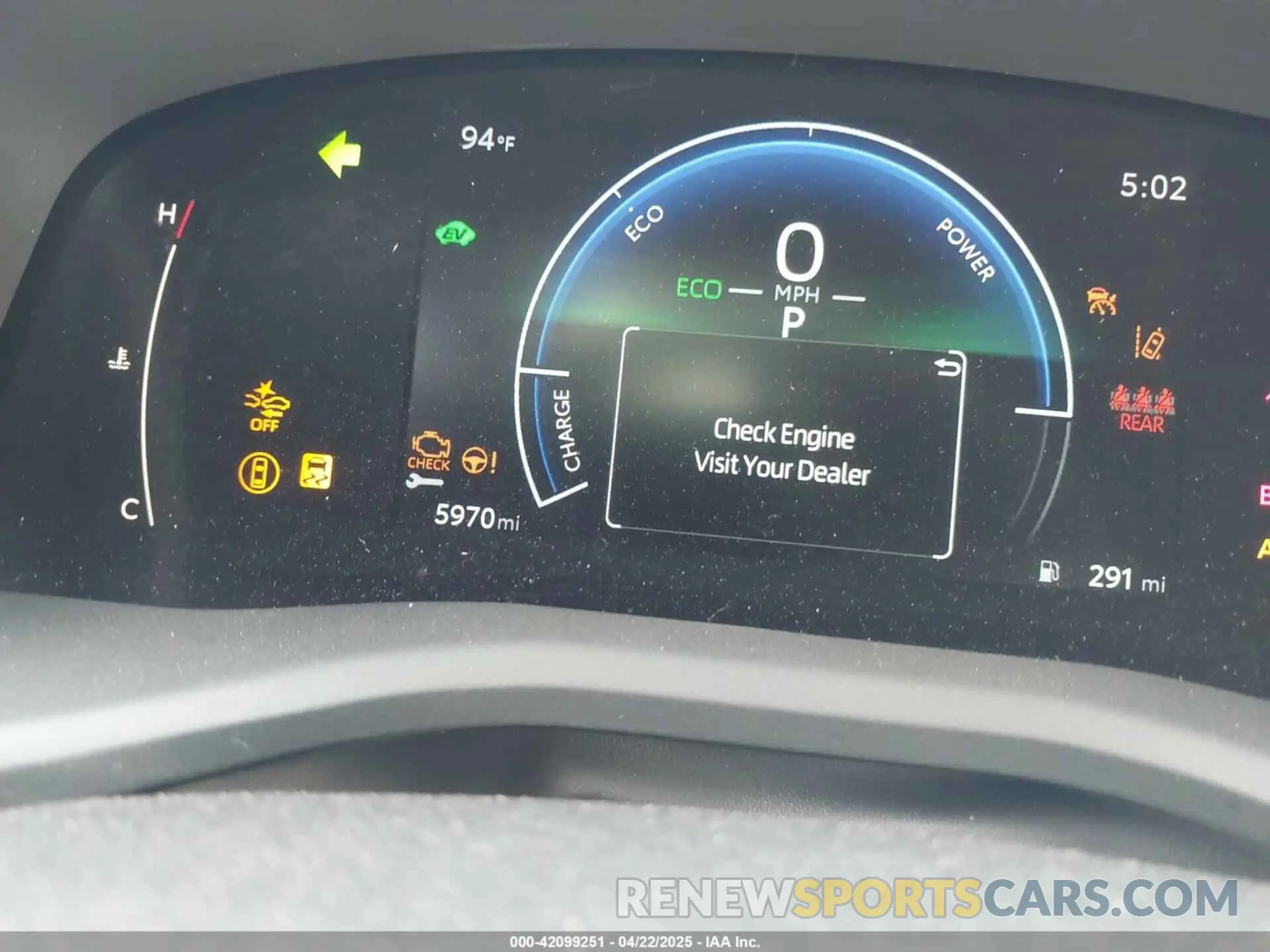7 fotografías del automóvil dañado 4T1DBADK4SU510470 TOYOTA CAMRY 2025
