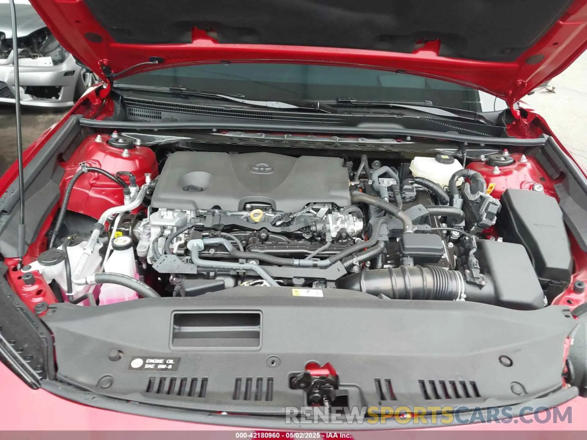10 fotografías del automóvil dañado 4T1DBADK5SU022760 TOYOTA CAMRY 2025