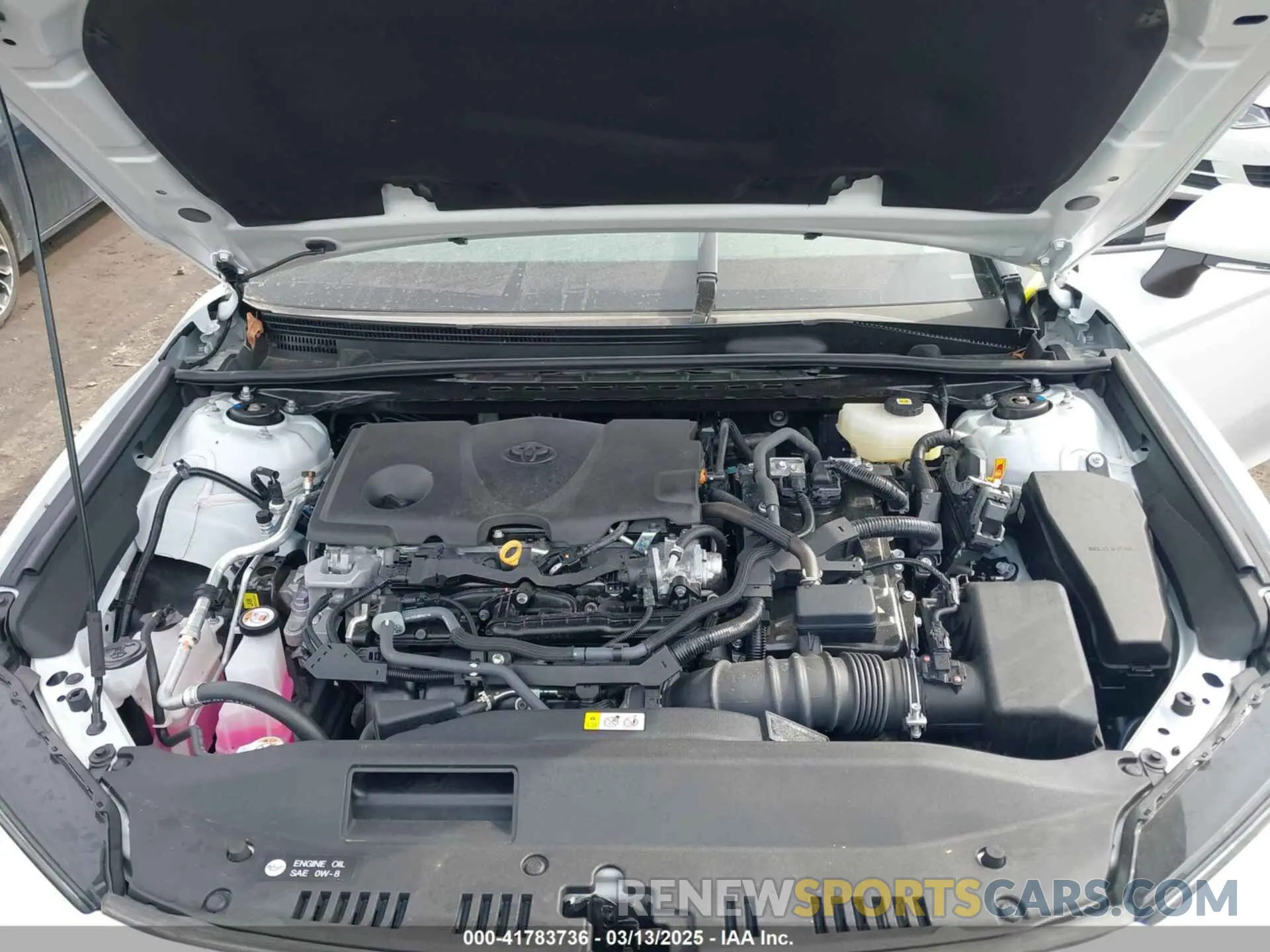 10 fotografías del automóvil dañado 4T1DBADK5SU507223 TOYOTA CAMRY 2025