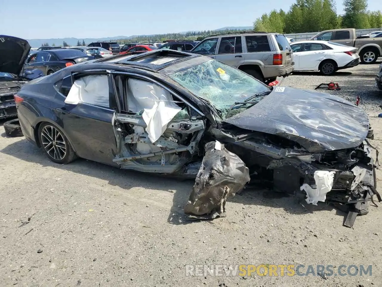 4 fotografías del automóvil dañado 4T1DBADK5SU518657 TOYOTA CAMRY 2025