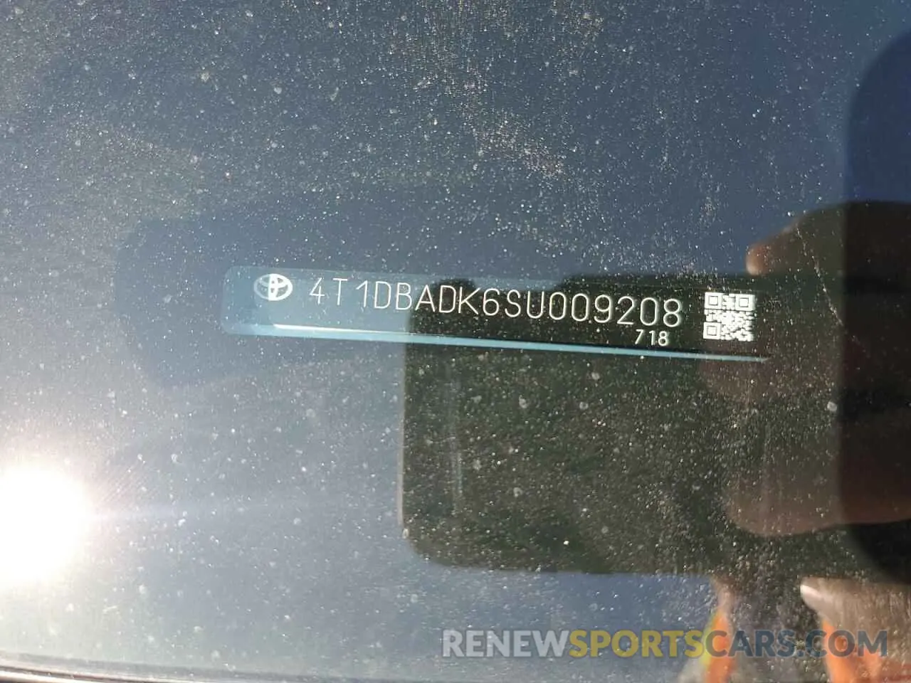 13 fotografías del automóvil dañado 4T1DBADK6SU009208 TOYOTA CAMRY 2025