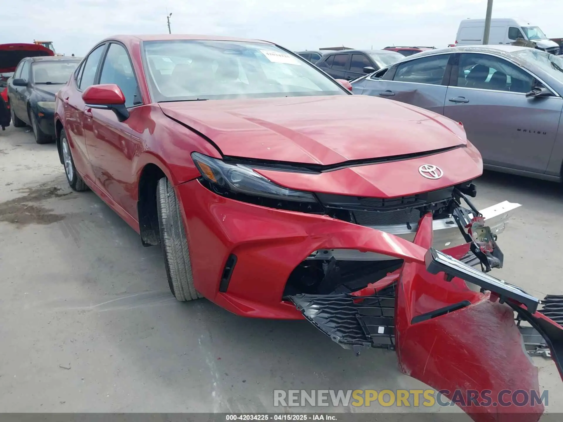 1 fotografías del automóvil dañado 4T1DBADK7SU012621 TOYOTA CAMRY 2025