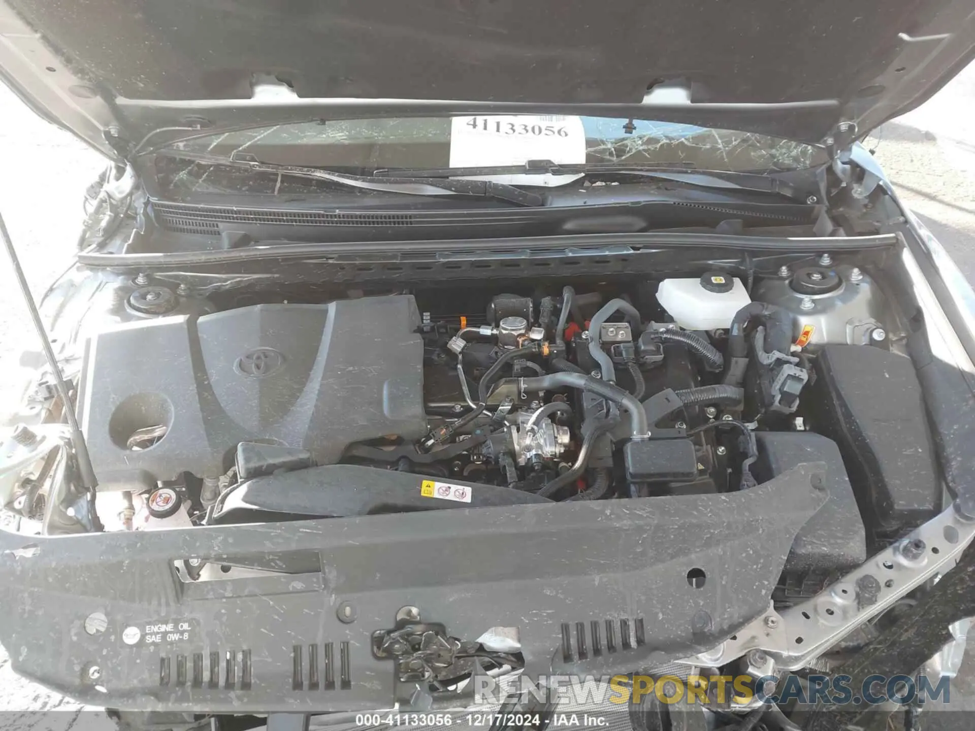 10 fotografías del automóvil dañado 4T1DBADK7SU514738 TOYOTA CAMRY 2025