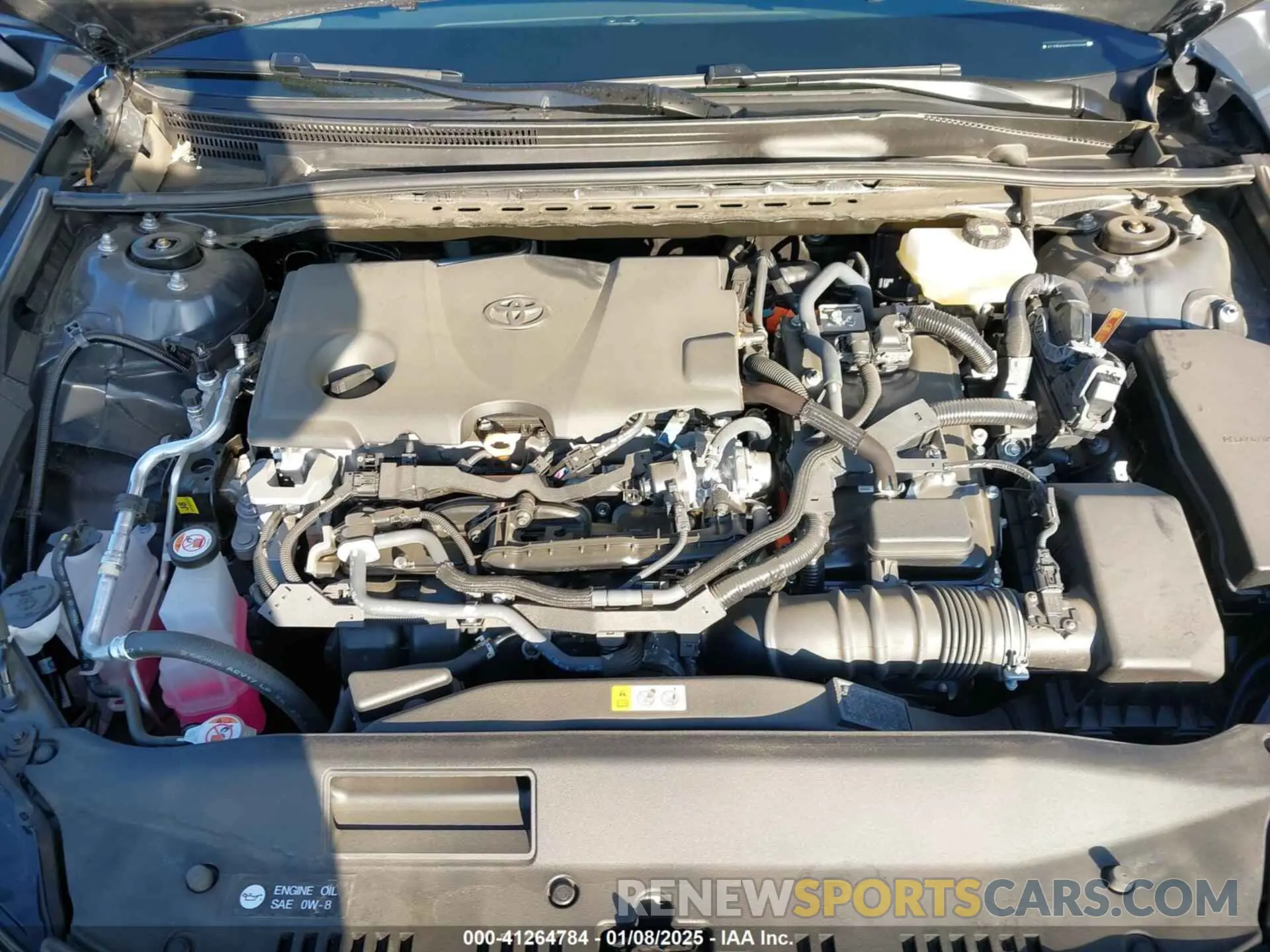10 fotografías del automóvil dañado 4T1DBADK8SU500685 TOYOTA CAMRY 2025