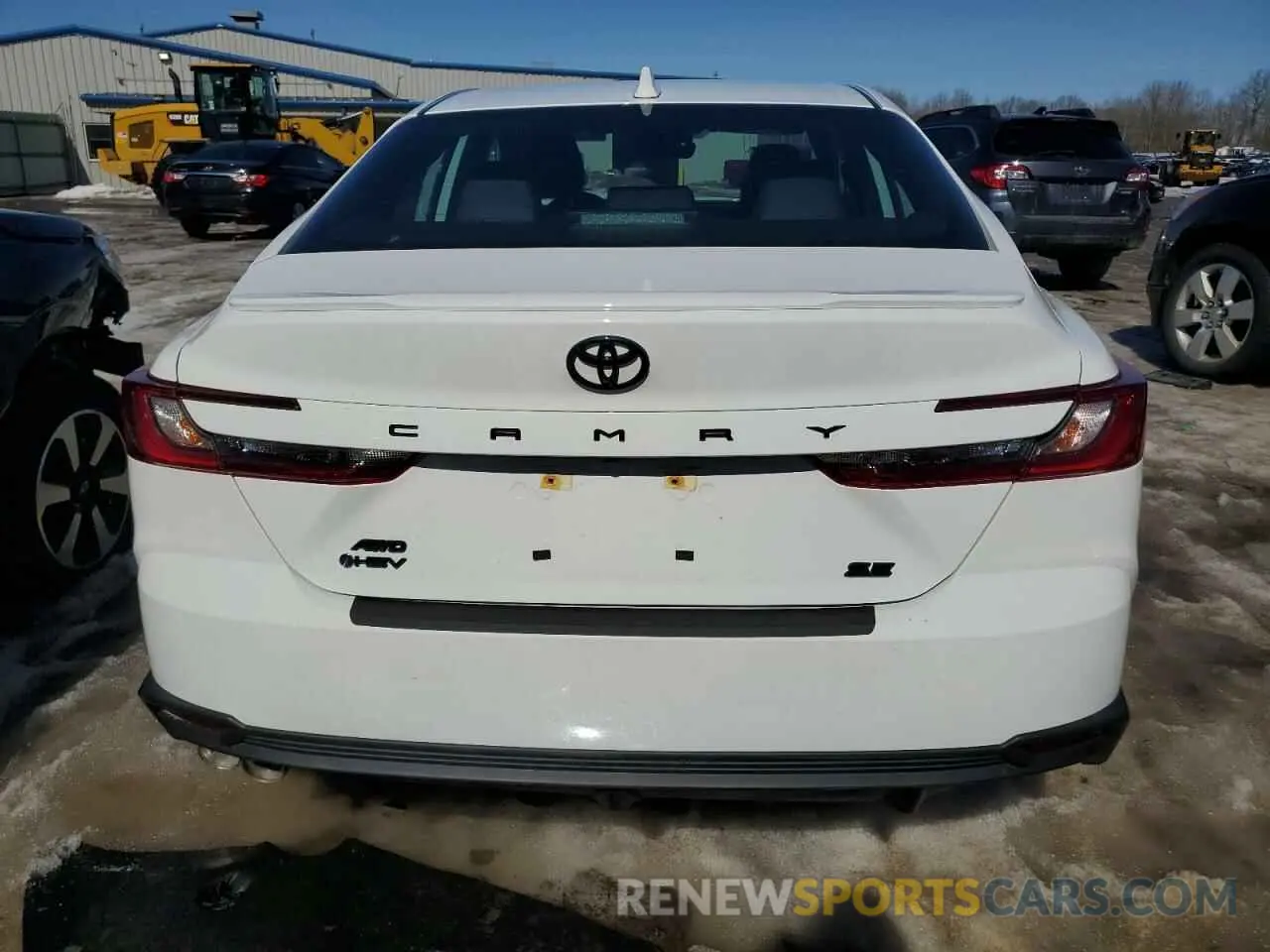6 fotografías del automóvil dañado 4T1DBADK9SU515101 TOYOTA CAMRY 2025