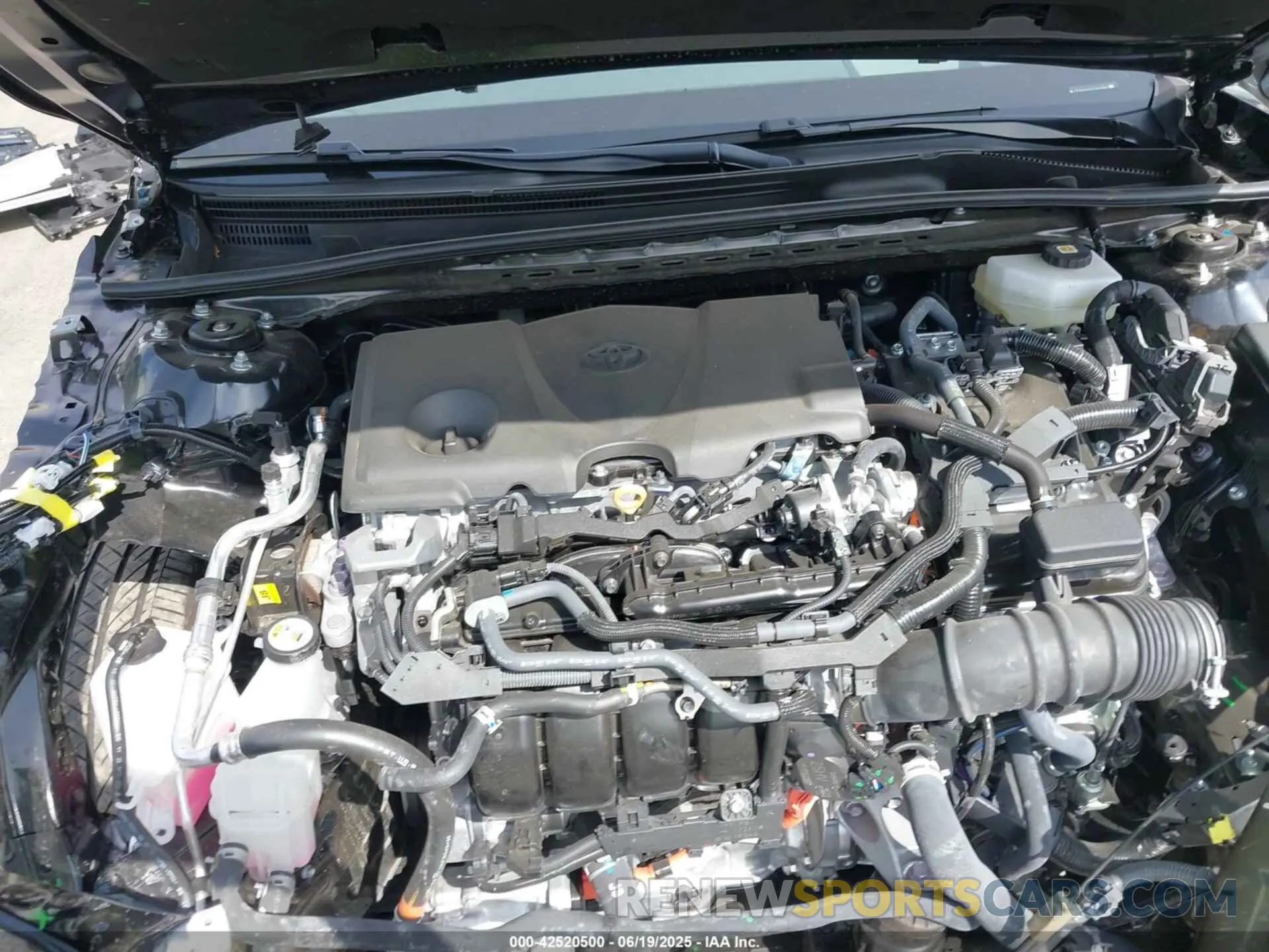10 fotografías del automóvil dañado 4T1DBADKXSU501997 TOYOTA CAMRY 2025