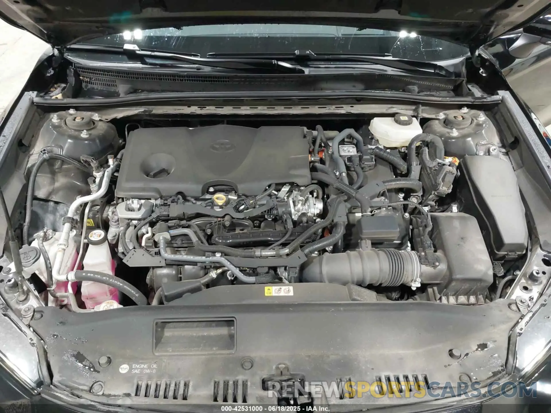10 fotografías del automóvil dañado 4T1DBADKXSU503166 TOYOTA CAMRY 2025