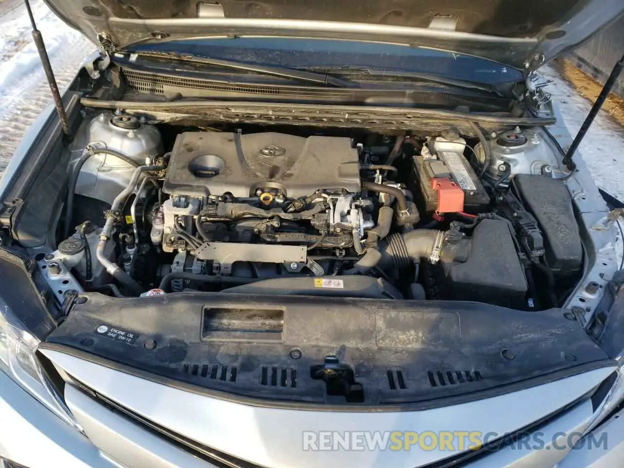 7 fotografías del automóvil dañado 4T1B11HKXKU785751 TOYOTA CAMRY 4C 2019