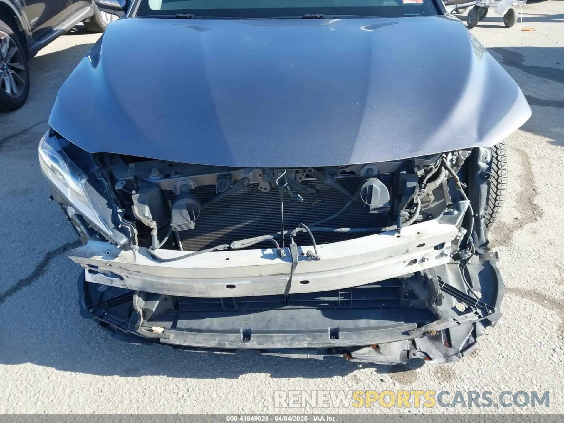 6 fotografías del automóvil dañado 4T1B21HK0KU513268 TOYOTA CAMRY HYBRID 2019