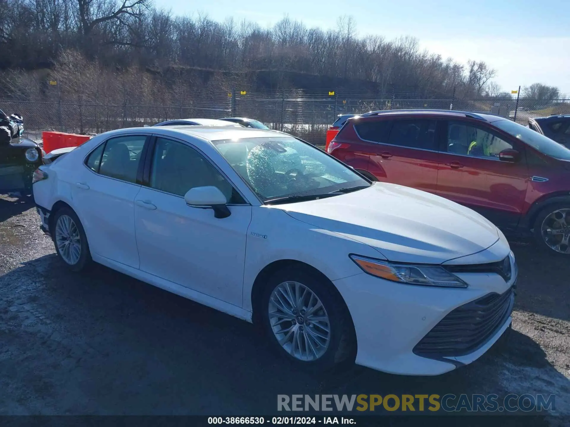 1 fotografías del automóvil dañado 4T1B21HK1KU516048 TOYOTA CAMRY HYBRID 2019