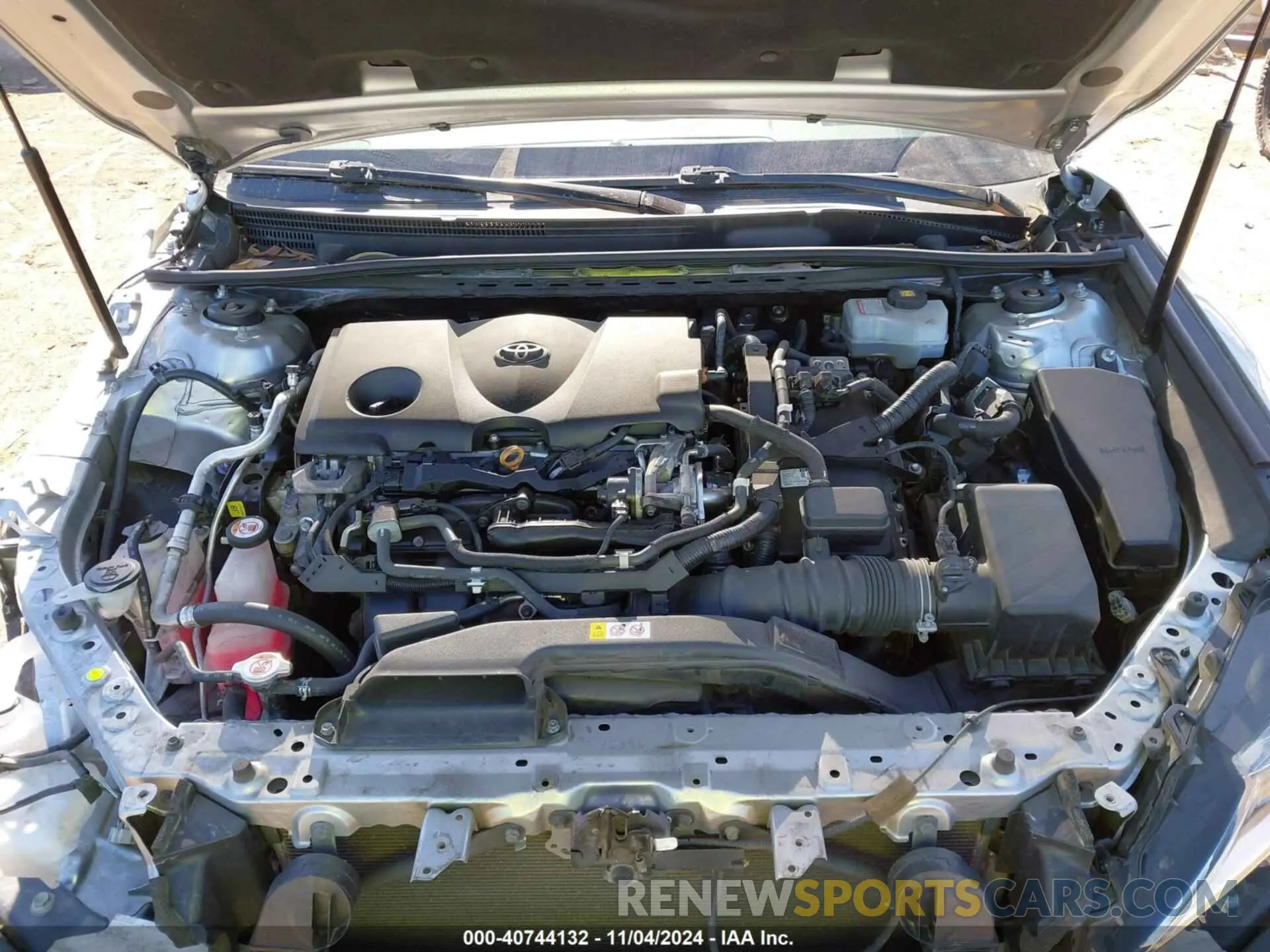 10 fotografías del automóvil dañado 4T1B21HK3KU521493 TOYOTA CAMRY HYBRID 2019