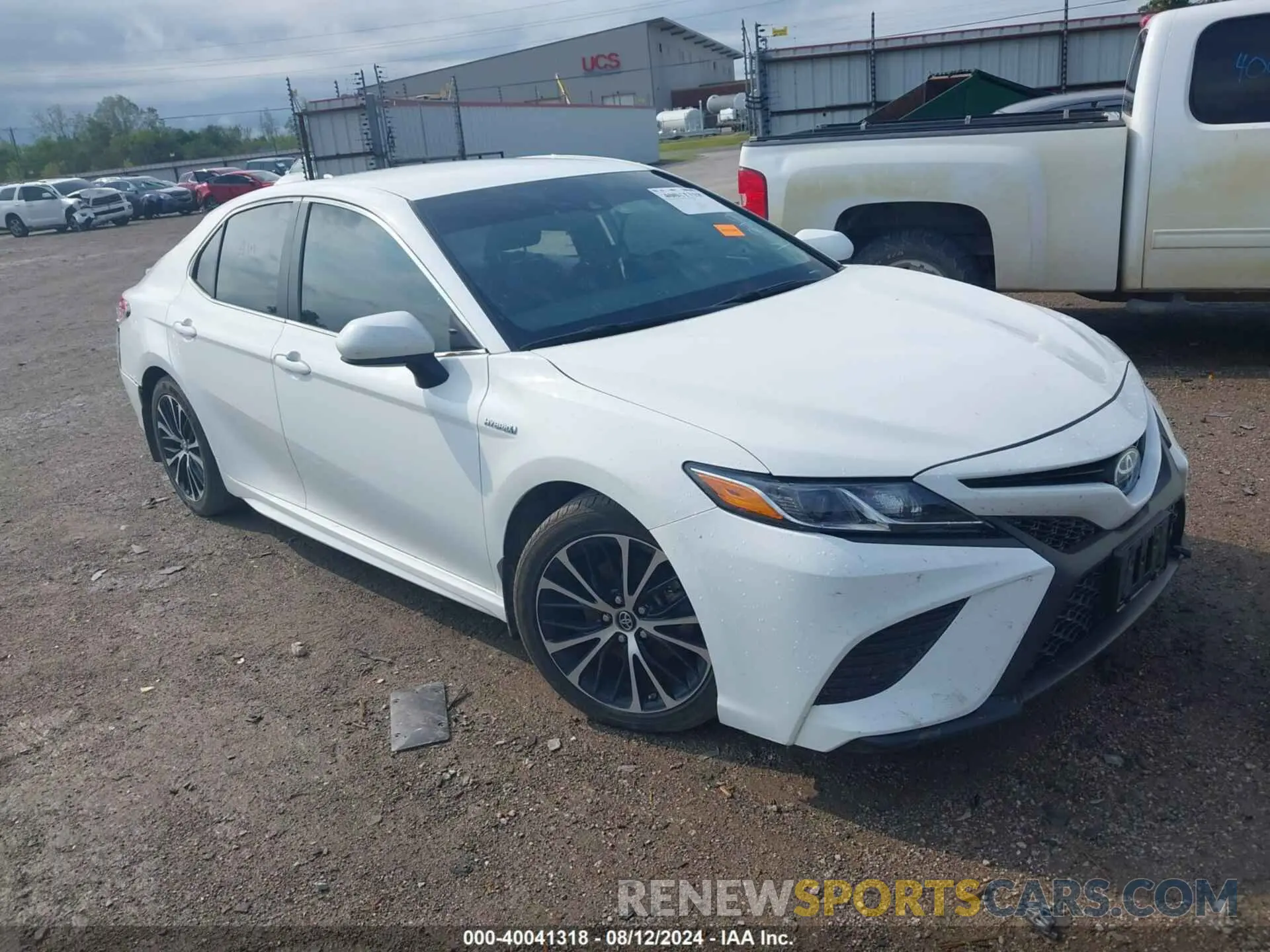 1 fotografías del automóvil dañado 4T1B21HK4KU521227 TOYOTA CAMRY HYBRID 2019