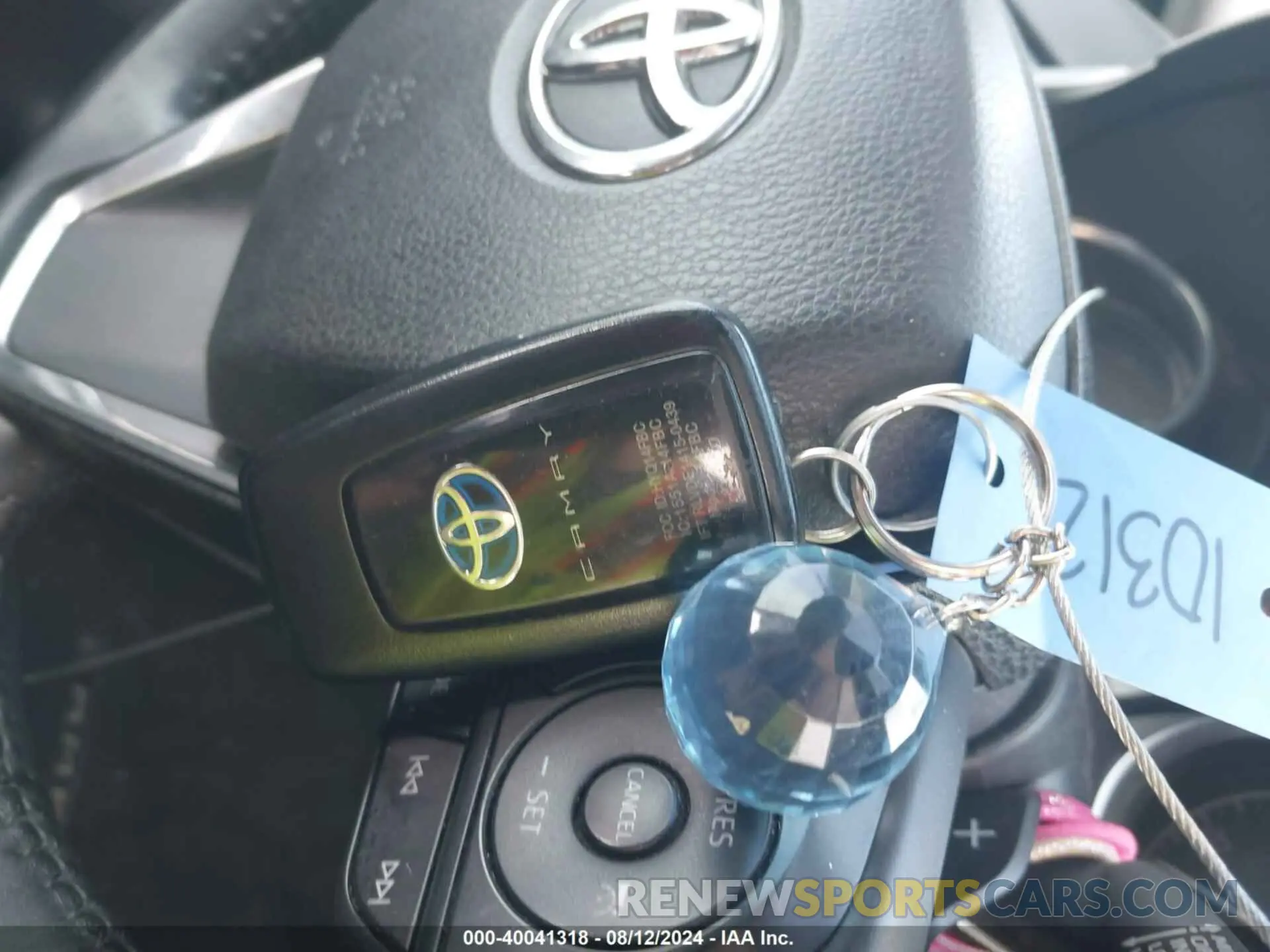 11 fotografías del automóvil dañado 4T1B21HK4KU521227 TOYOTA CAMRY HYBRID 2019