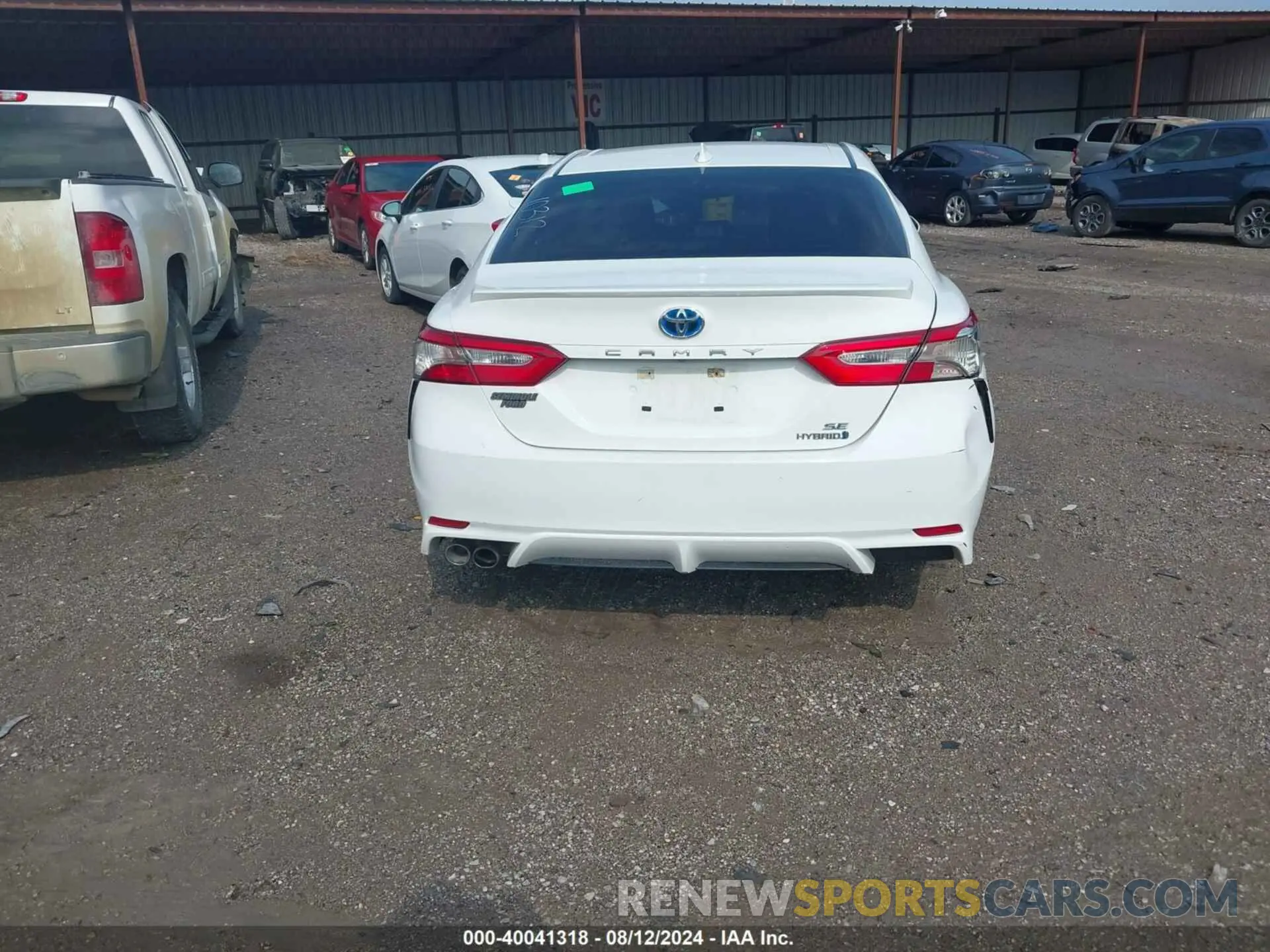 16 fotografías del automóvil dañado 4T1B21HK4KU521227 TOYOTA CAMRY HYBRID 2019