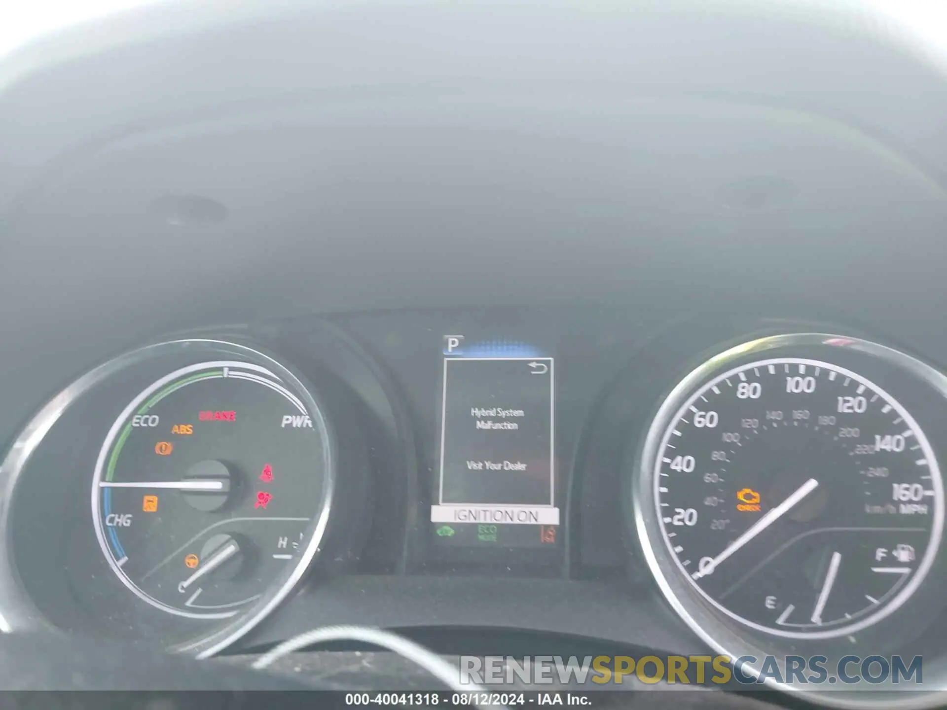 7 fotografías del automóvil dañado 4T1B21HK4KU521227 TOYOTA CAMRY HYBRID 2019