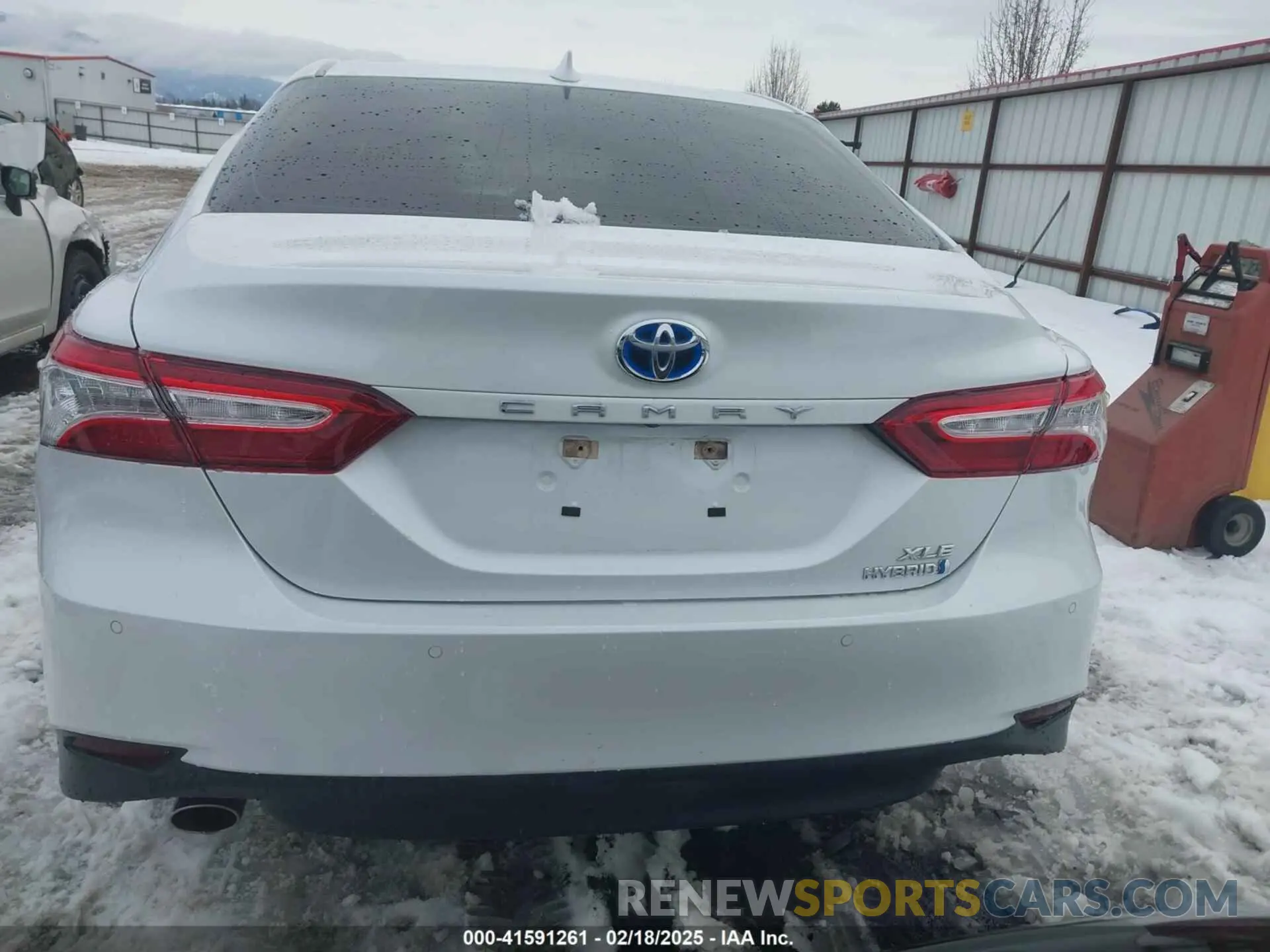 17 fotografías del automóvil dañado 4T1B21HK7KU513445 TOYOTA CAMRY HYBRID 2019