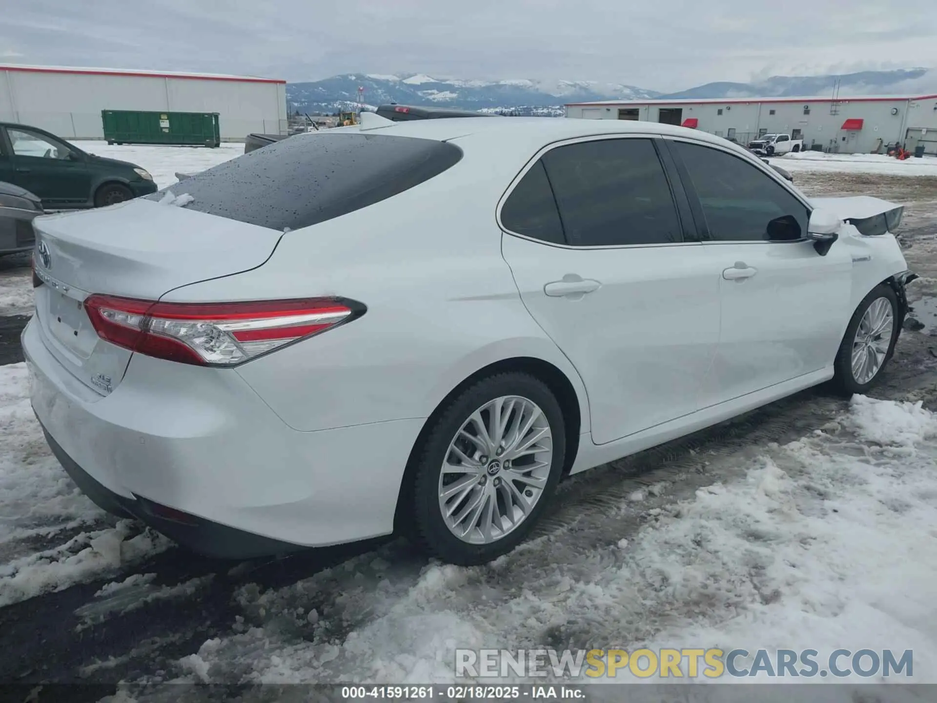4 fotografías del automóvil dañado 4T1B21HK7KU513445 TOYOTA CAMRY HYBRID 2019