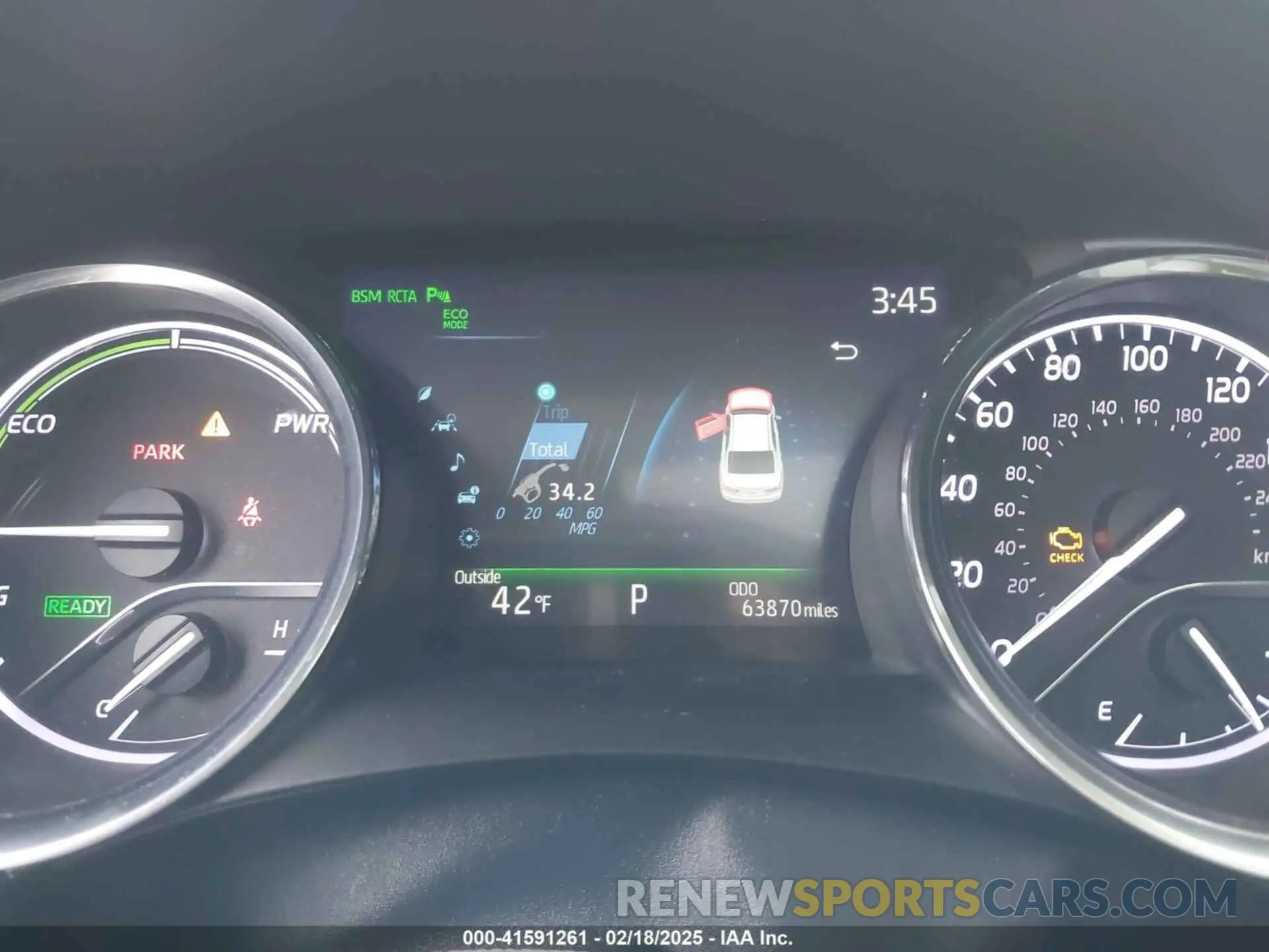 7 fotografías del automóvil dañado 4T1B21HK7KU513445 TOYOTA CAMRY HYBRID 2019