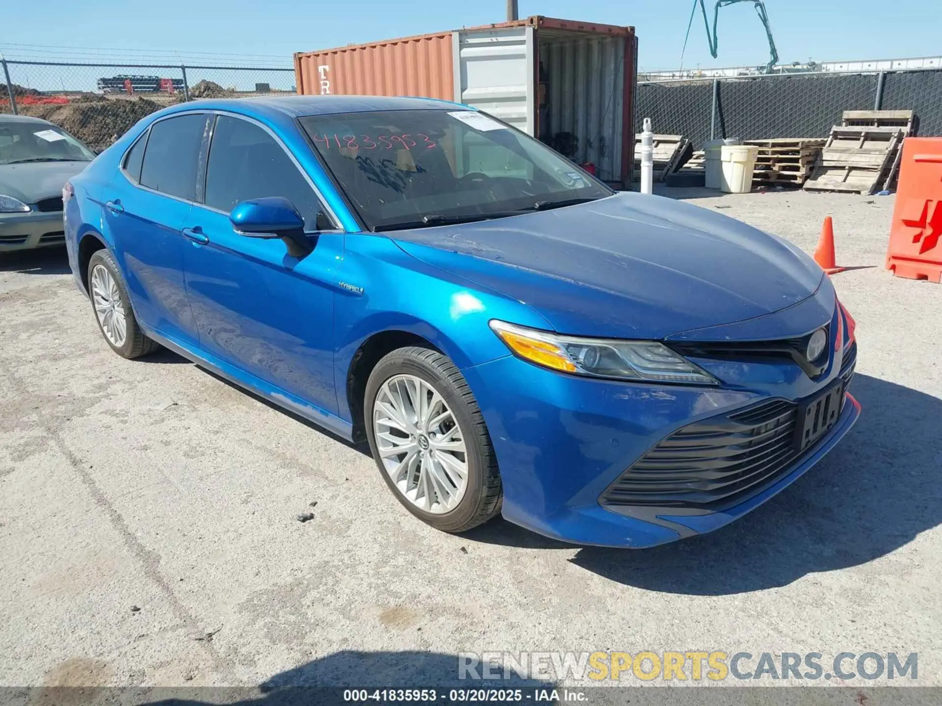 1 fotografías del automóvil dañado 4T1B21HK9KU011245 TOYOTA CAMRY HYBRID 2019