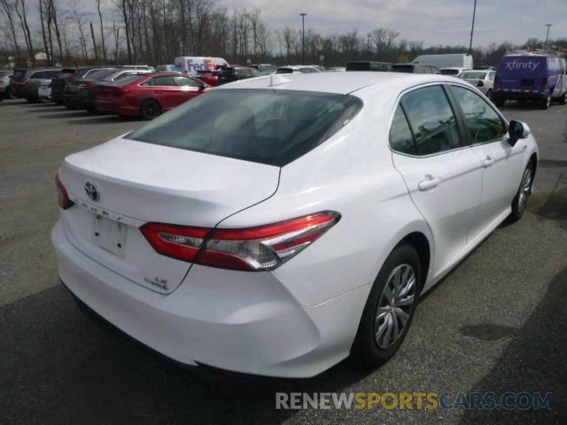 5 fotografías del automóvil dañado 4T1B31HK1KU514166 TOYOTA CAMRY HYBRID 2019