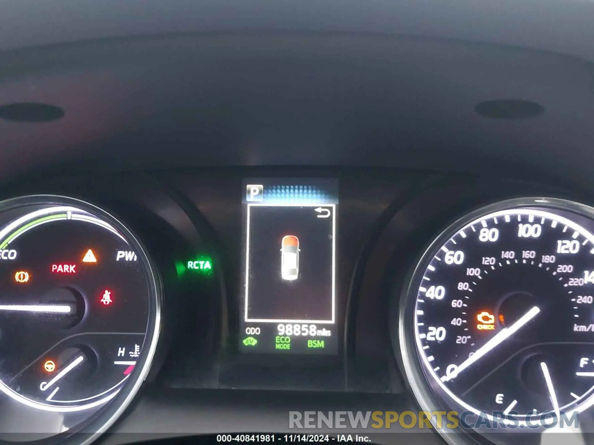 7 fotografías del automóvil dañado 4T1B31HK3KU511656 TOYOTA CAMRY HYBRID 2019