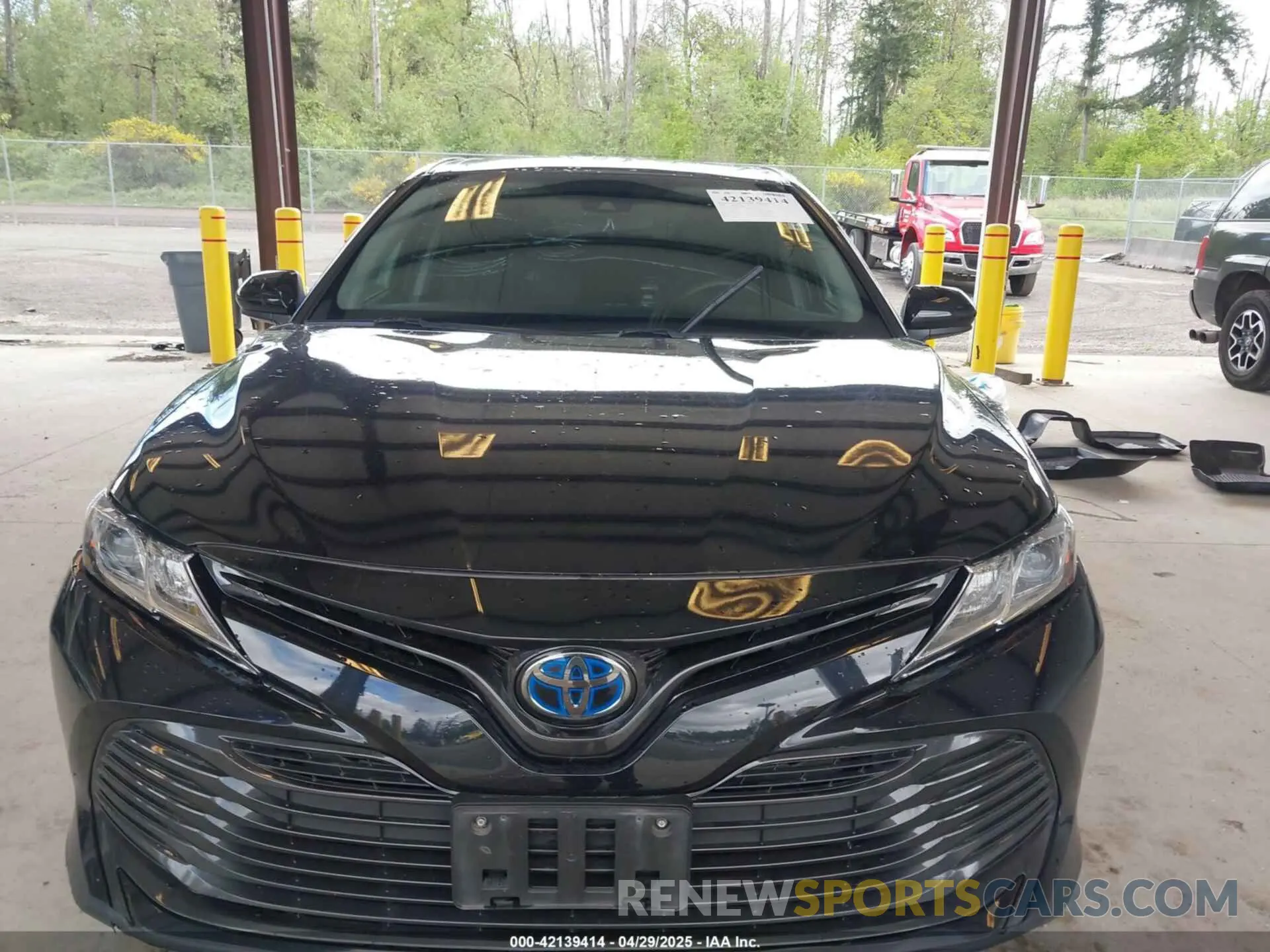 12 fotografías del automóvil dañado 4T1B31HK3KU517800 TOYOTA CAMRY HYBRID 2019