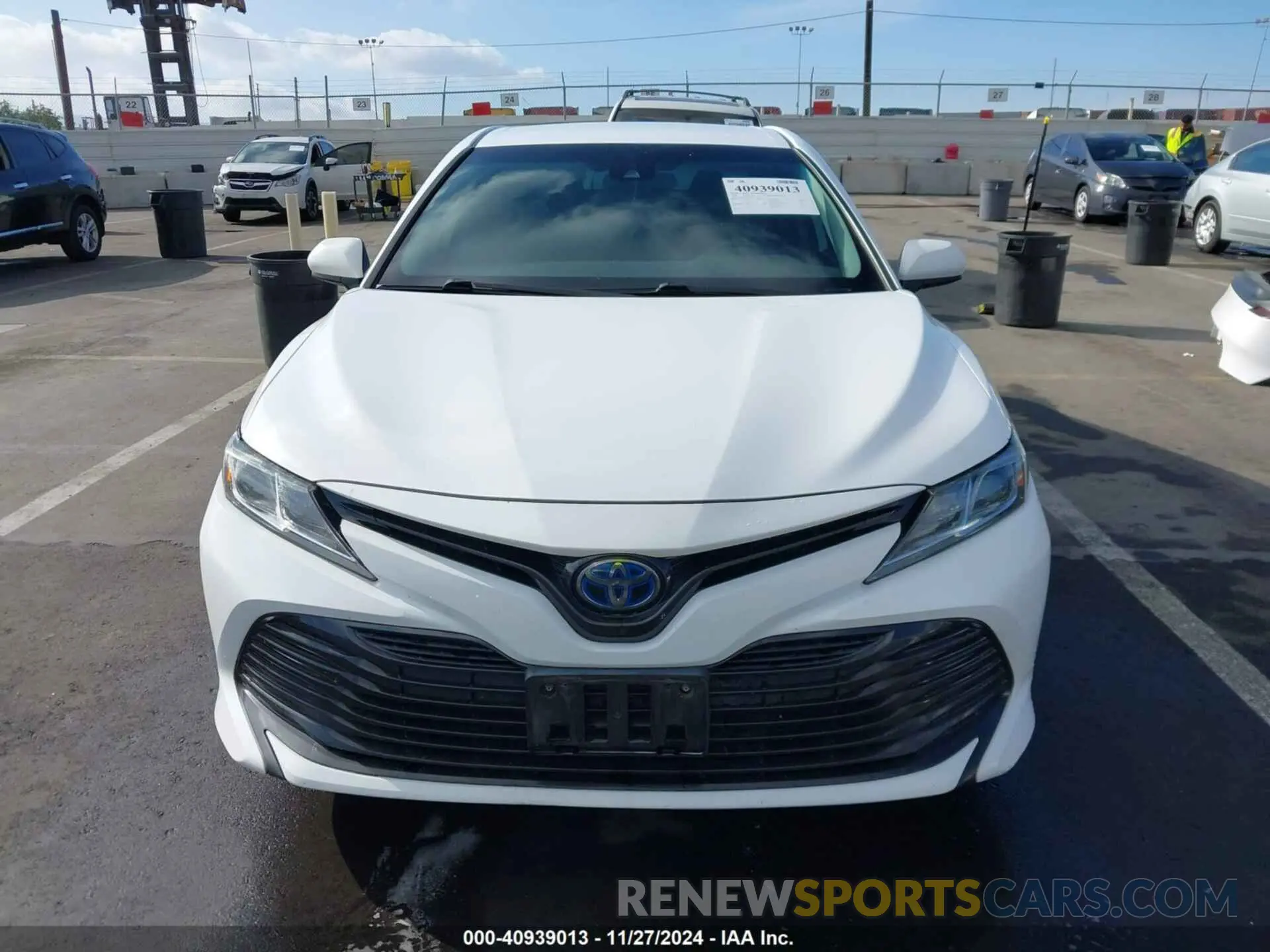 13 fotografías del automóvil dañado 4T1B31HK5KU516230 TOYOTA CAMRY HYBRID 2019