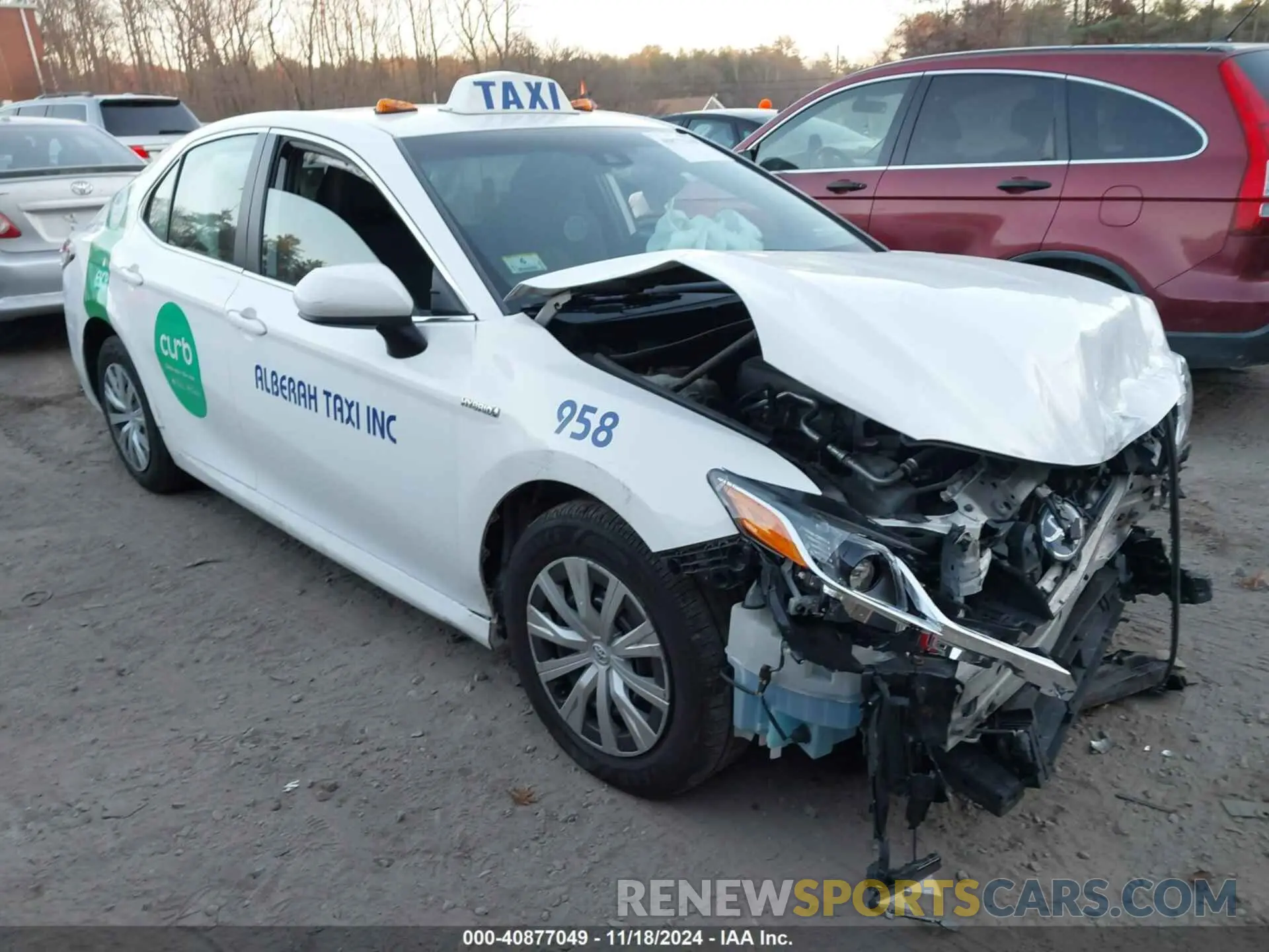 1 fotografías del automóvil dañado 4T1B31HK7KU510090 TOYOTA CAMRY HYBRID 2019