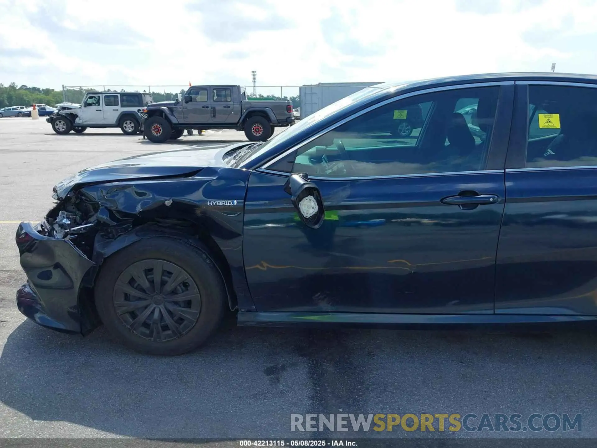 20 fotografías del automóvil dañado 4T1B31HK9KU512892 TOYOTA CAMRY HYBRID 2019