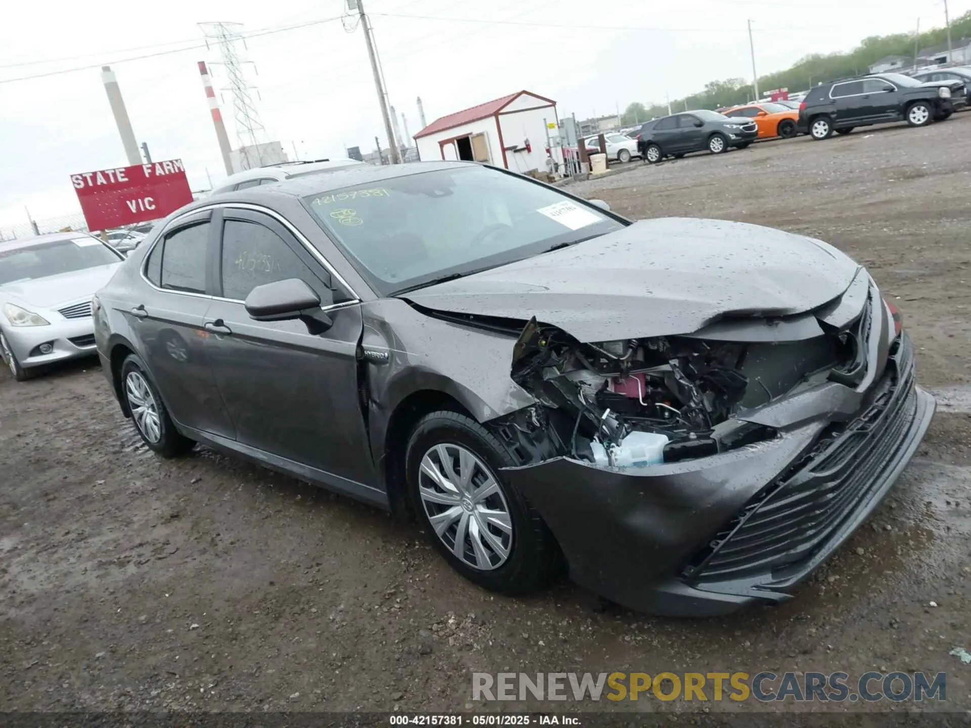 1 fotografías del automóvil dañado 4T1B31HKXKU512514 TOYOTA CAMRY HYBRID 2019