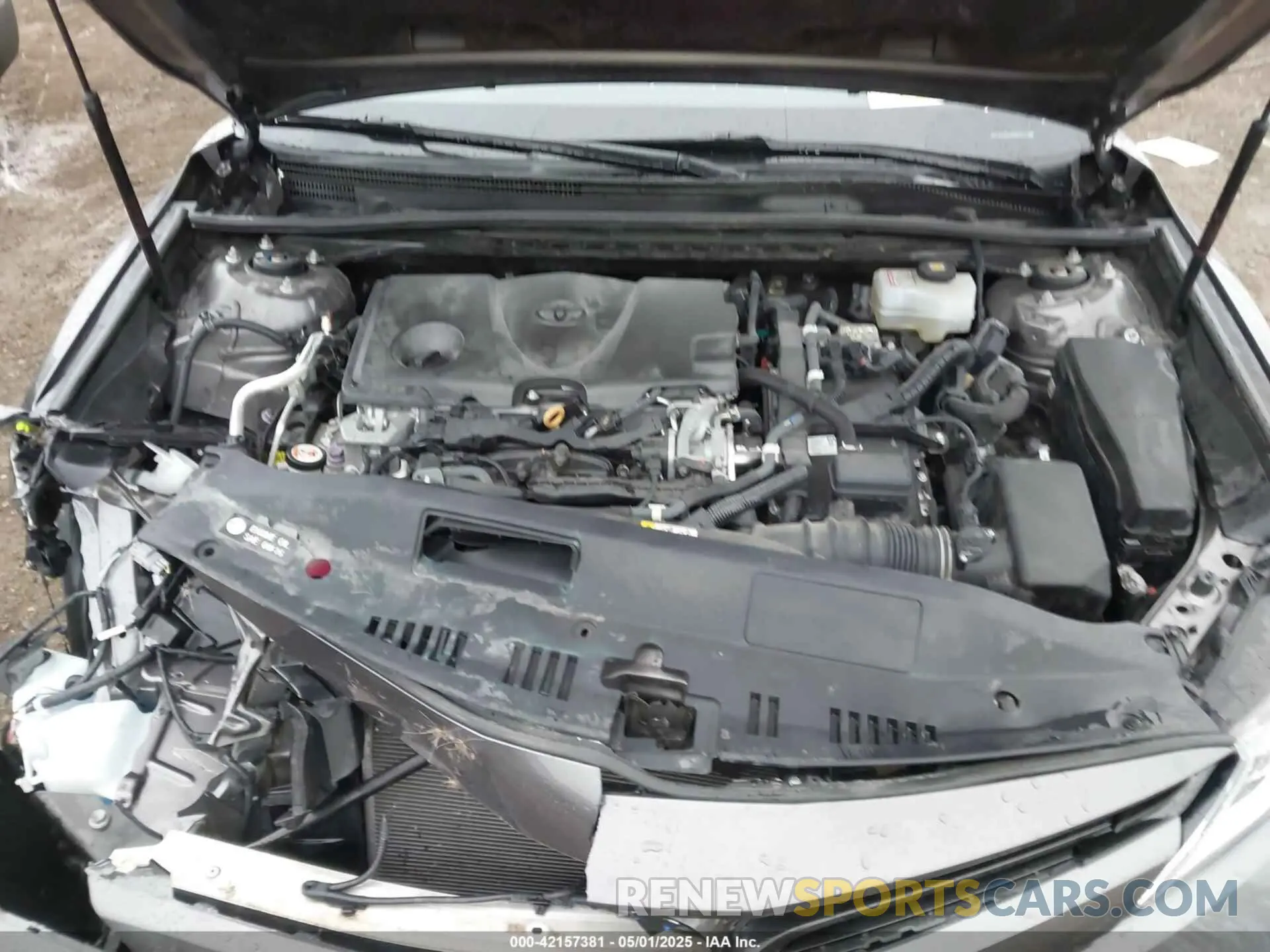 10 fotografías del automóvil dañado 4T1B31HKXKU512514 TOYOTA CAMRY HYBRID 2019